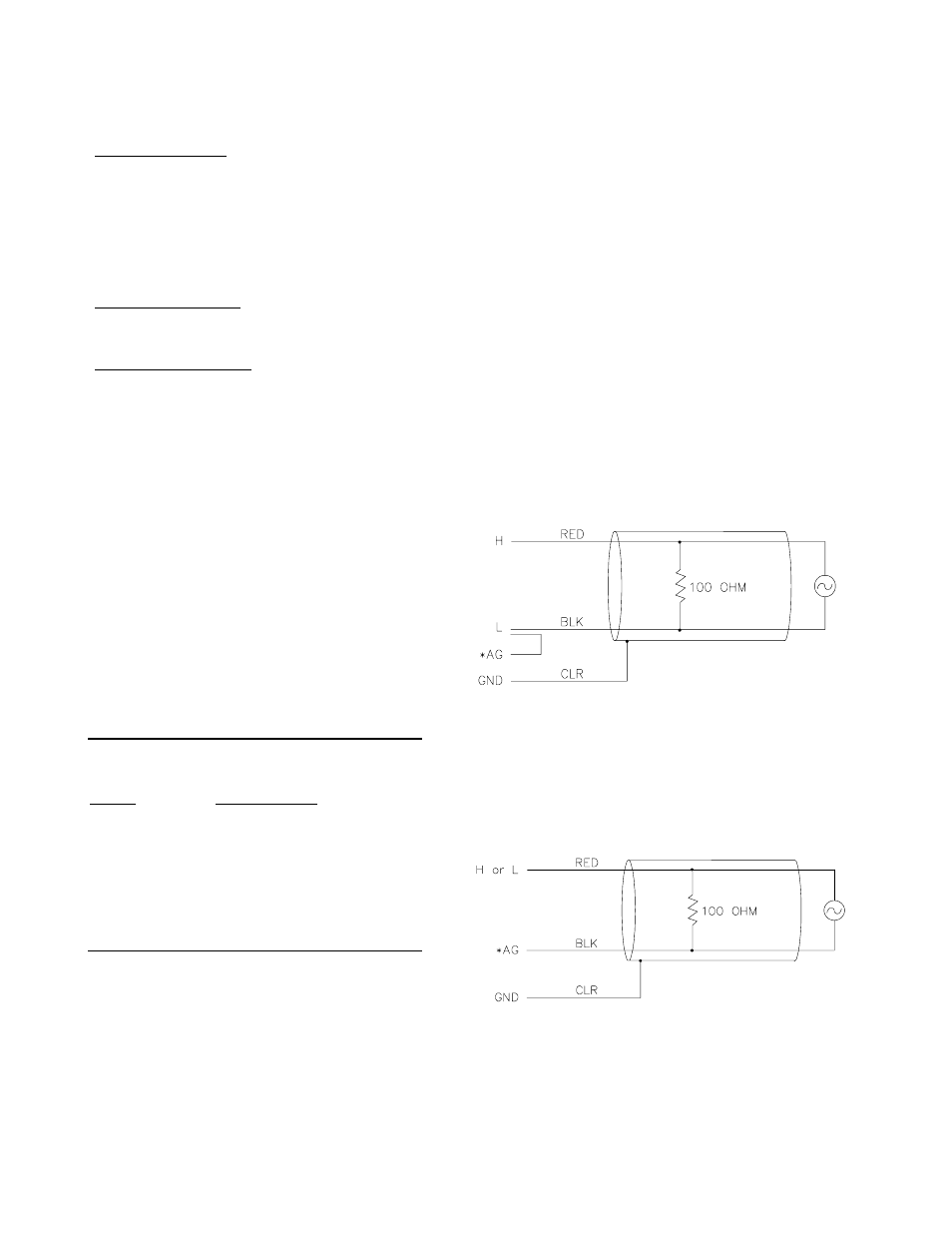 Output format considerations, Connections | Campbell Scientific LI200S-L LI-COR Silicon Pyranometer User Manual | Page 4 / 8