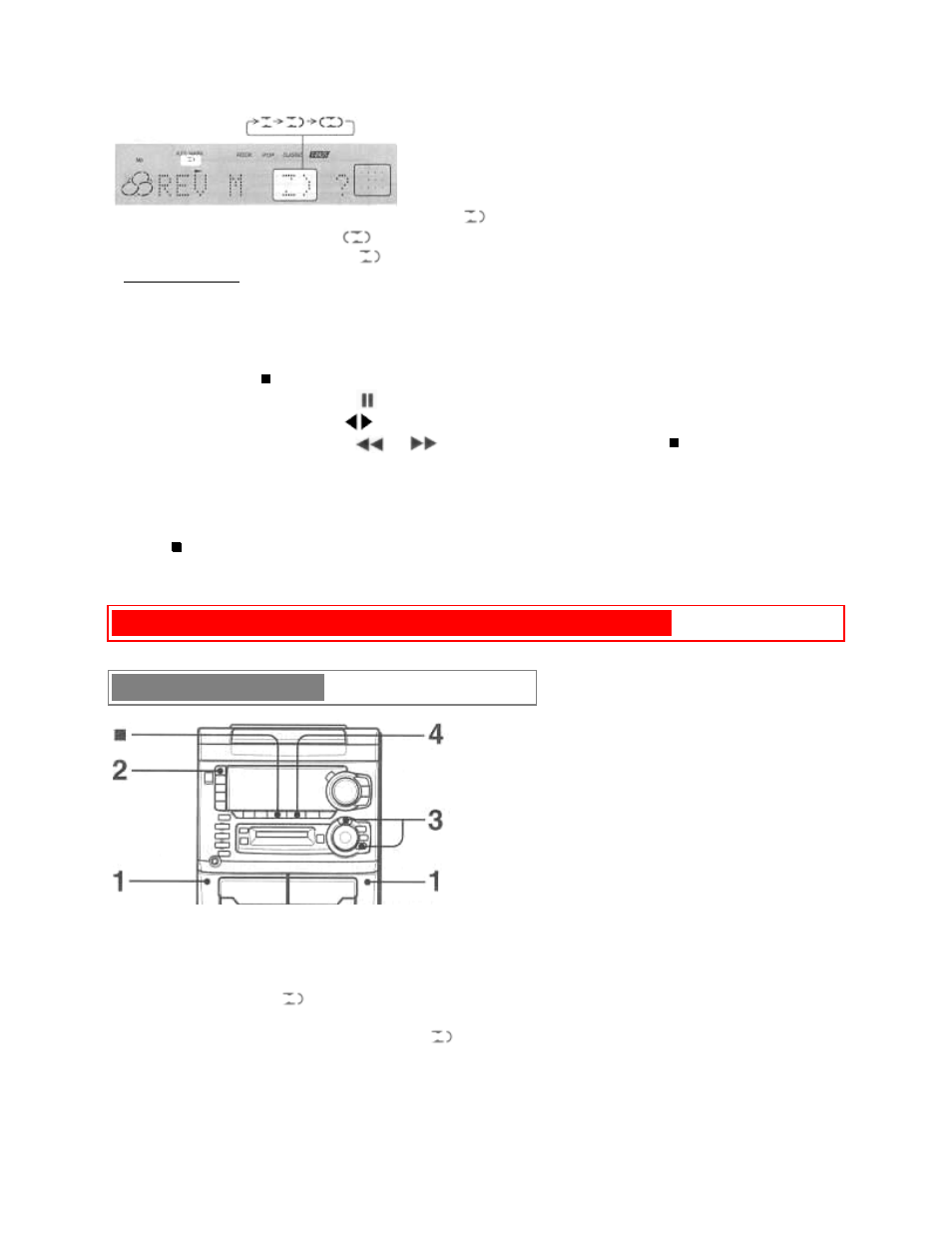 Tape playback (cont.) pg. 10 continuous play | Aiwa XR-H33MD User Manual | Page 14 / 60