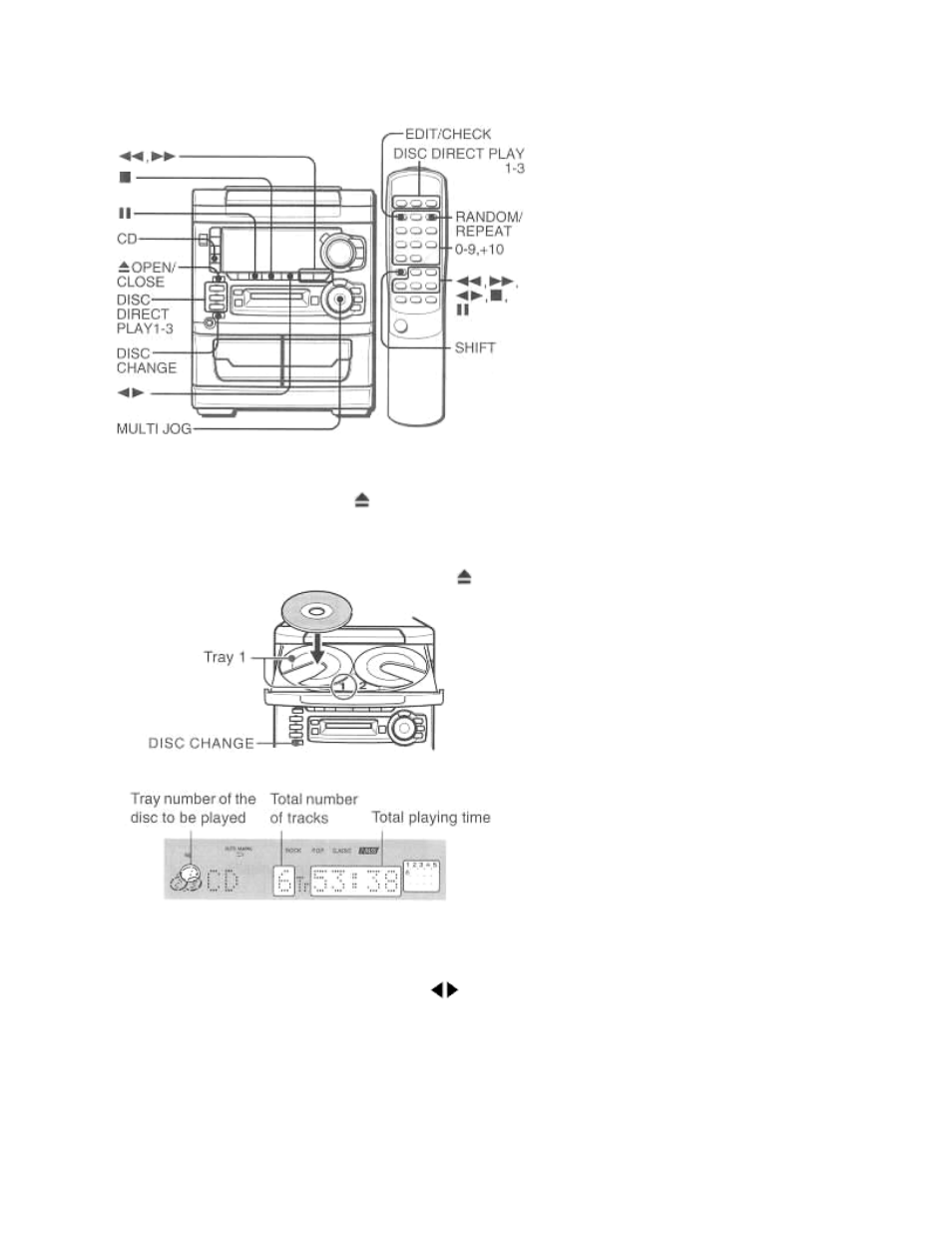 Loading discs, Playing discs | Aiwa XR-H33MD User Manual | Page 16 / 60