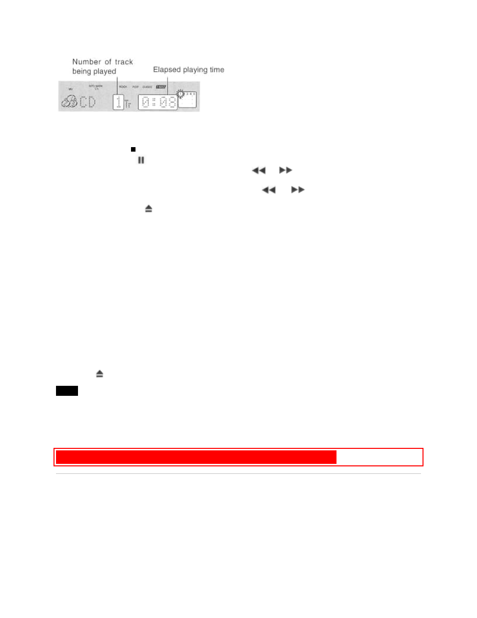 Cd playing (cont.) pg. 12 random/repeat play | Aiwa XR-H33MD User Manual | Page 17 / 60