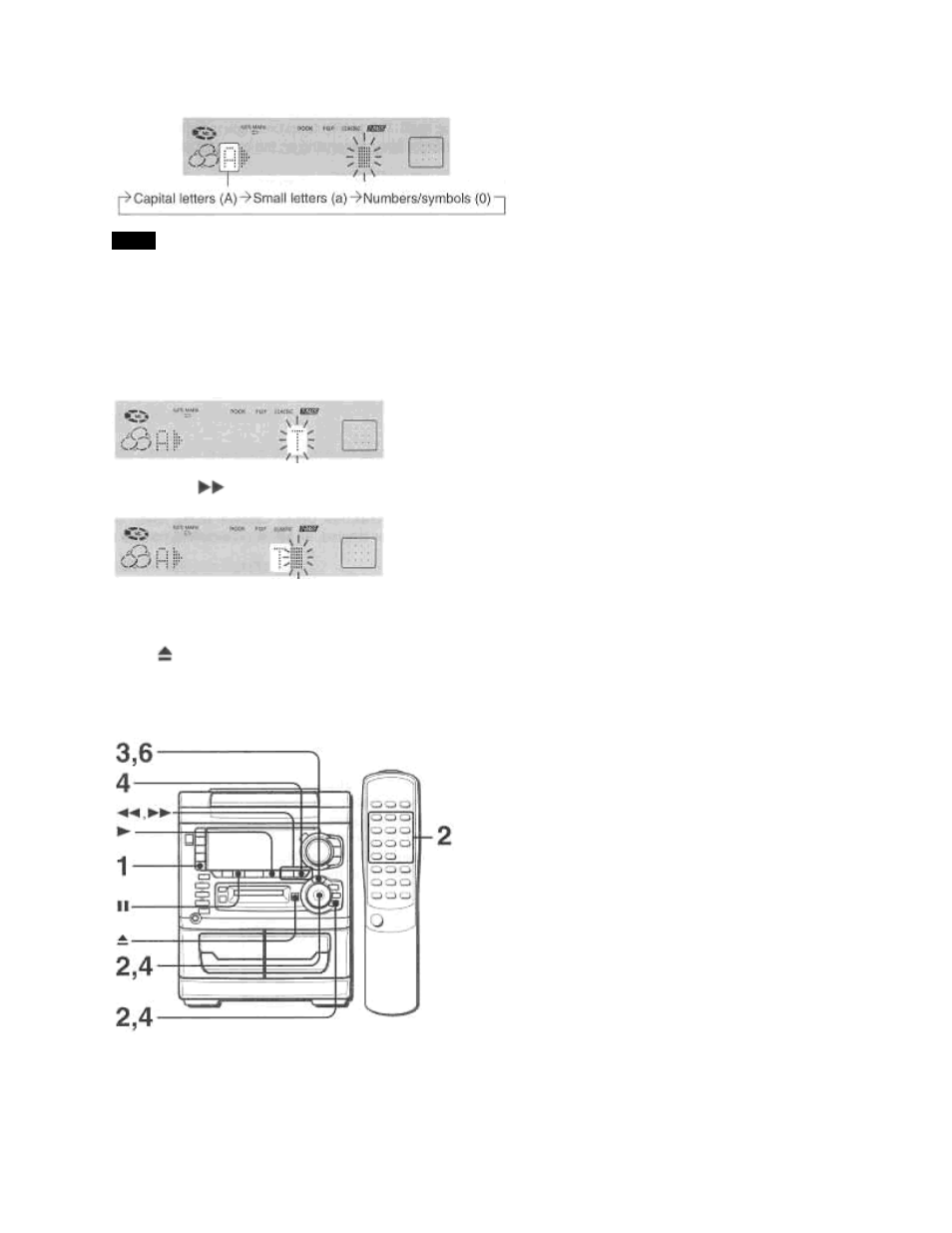 Registering the track titles | Aiwa XR-H33MD User Manual | Page 41 / 60