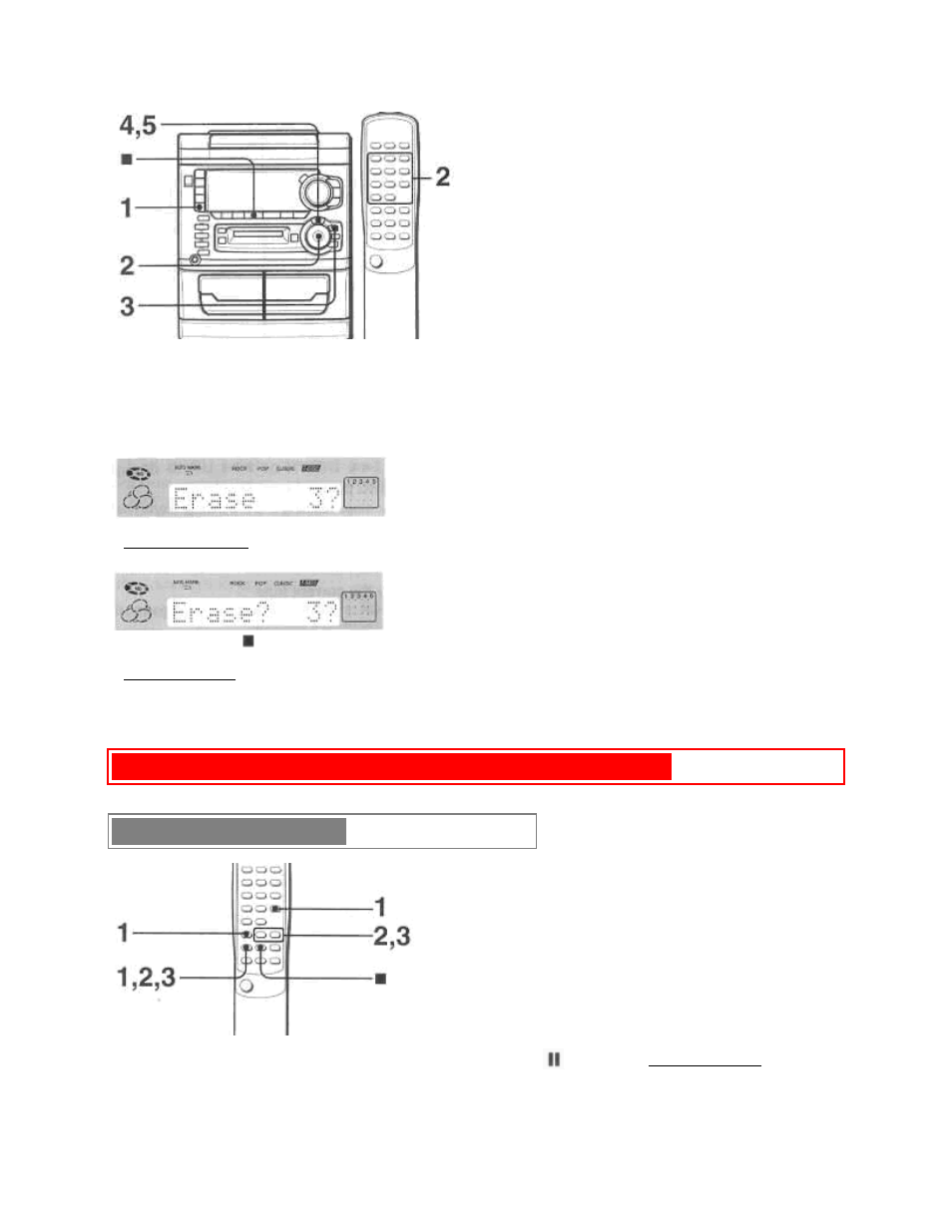 Clock and timer pg. 29 setting the clock | Aiwa XR-H33MD User Manual | Page 47 / 60