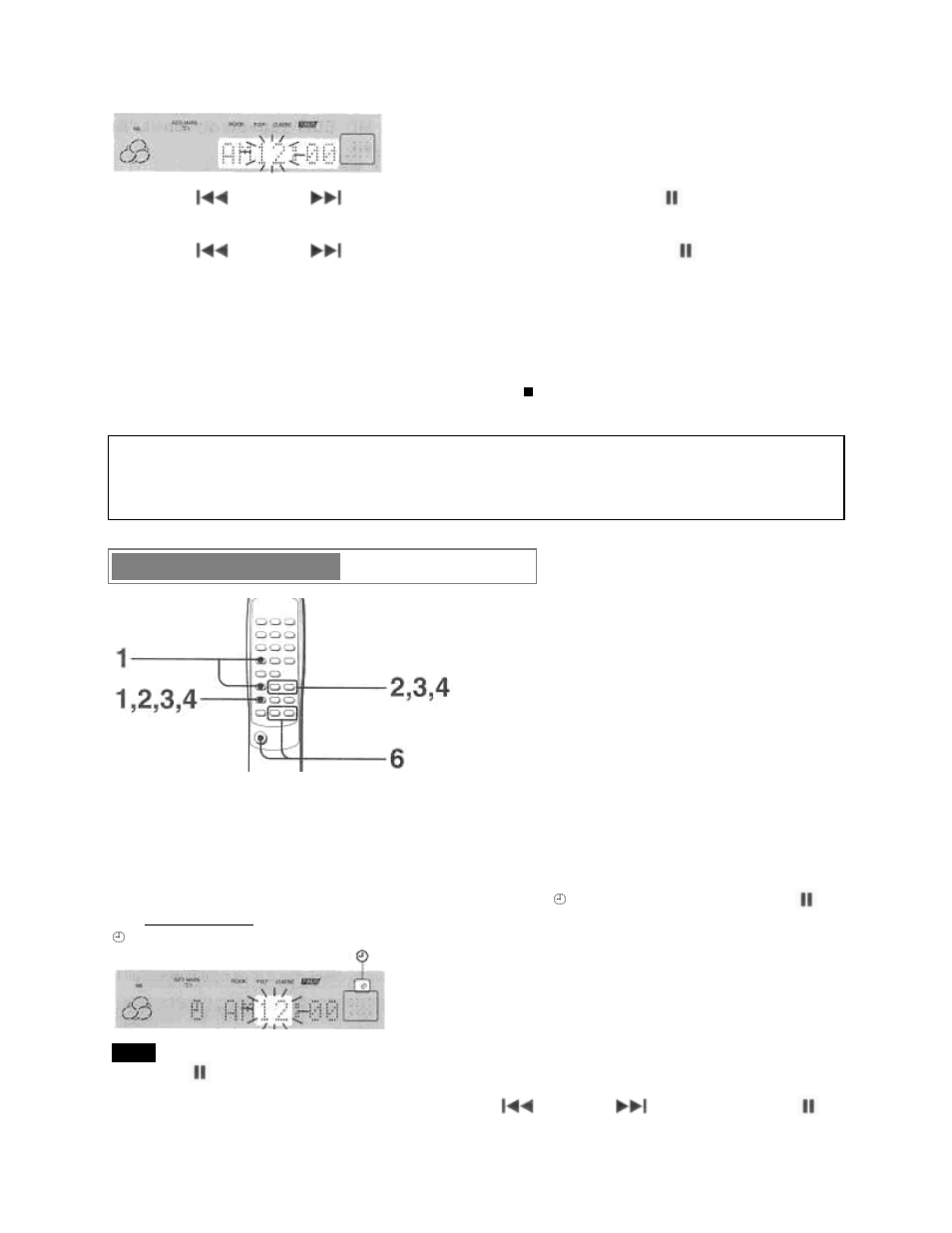 Setting the timer | Aiwa XR-H33MD User Manual | Page 48 / 60