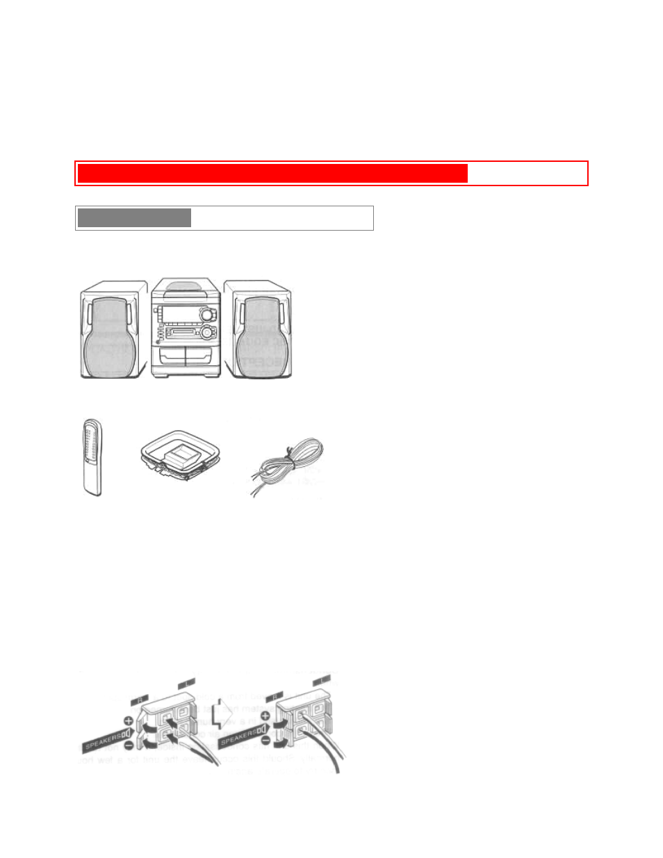 Preparations pg. 3 connections | Aiwa XR-H33MD User Manual | Page 5 / 60