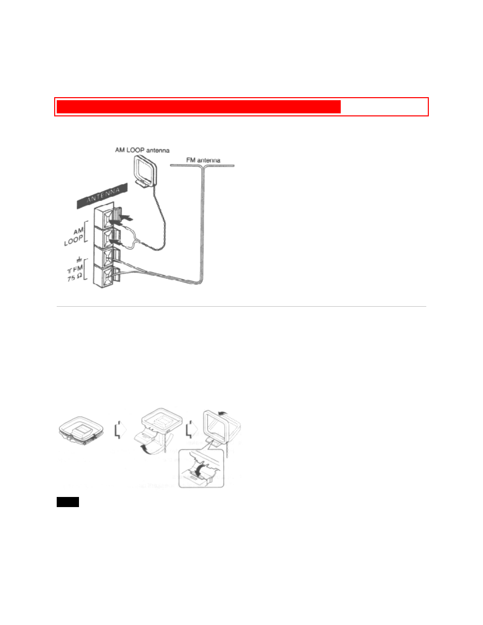 Preparations (cont.) pg. 4 | Aiwa XR-H33MD User Manual | Page 6 / 60