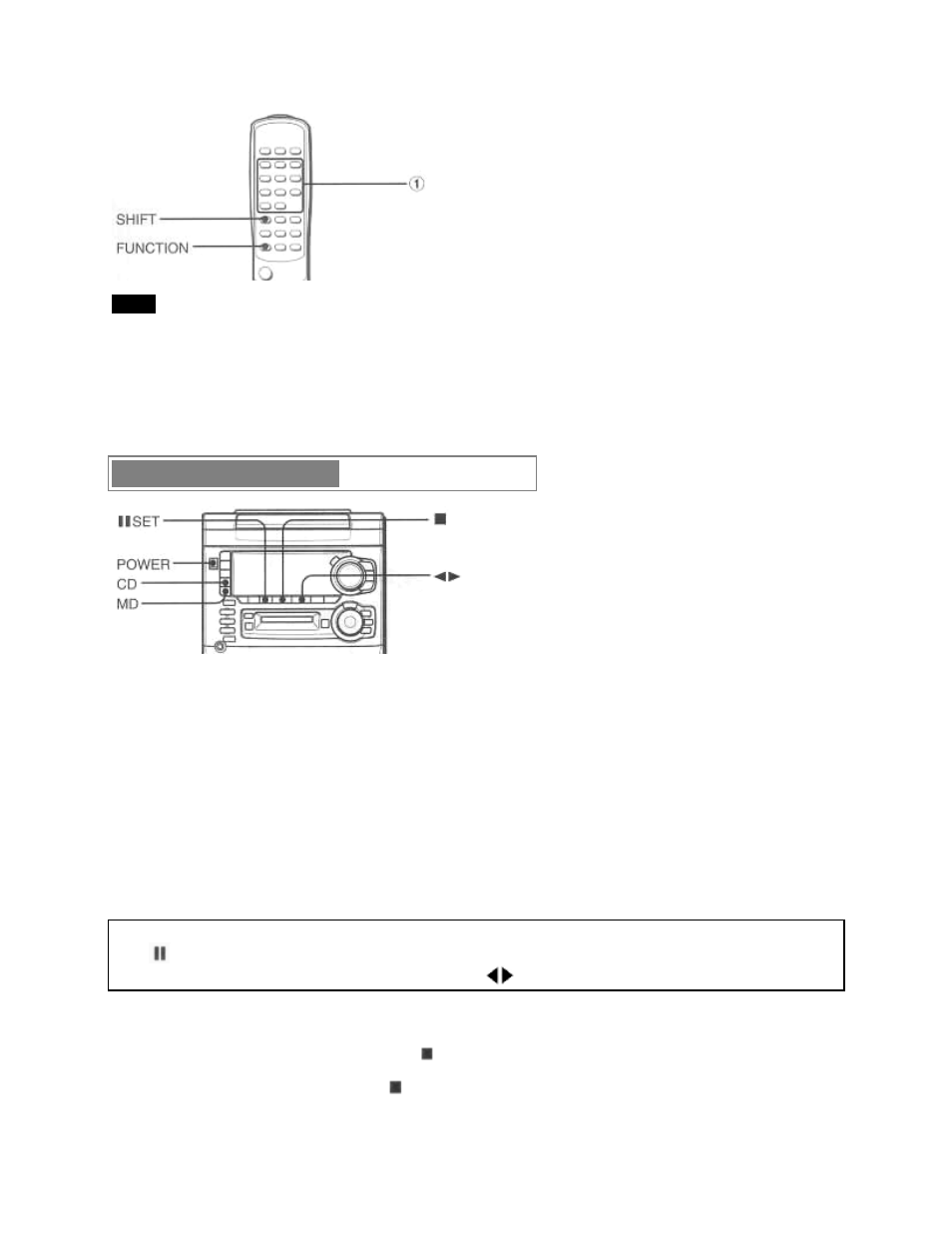 Before operation | Aiwa XR-H33MD User Manual | Page 8 / 60