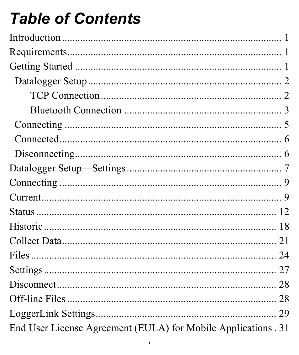 Campbell Scientific LoggerLink Mobile App for Android User Manual | Page 2 / 39