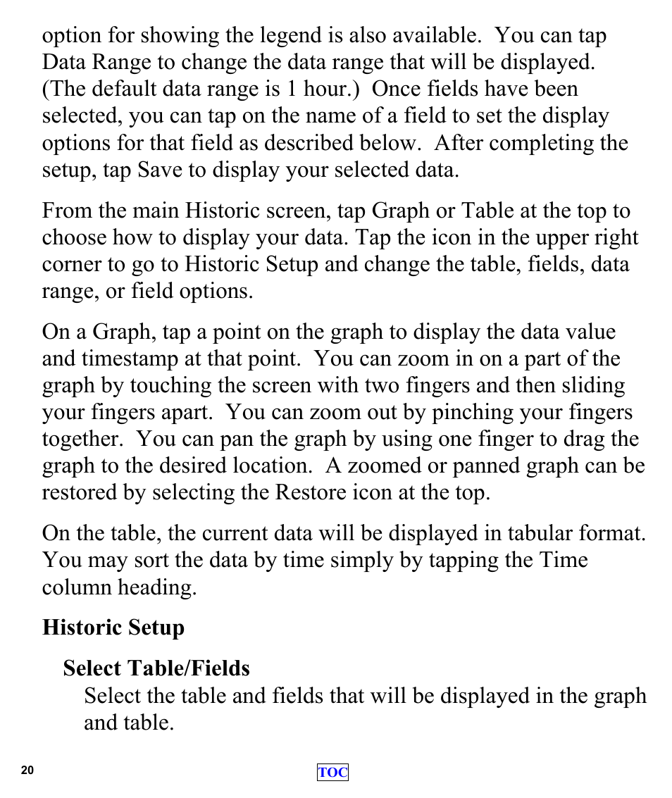 Campbell Scientific LoggerLink Mobile App for Android User Manual | Page 22 / 39