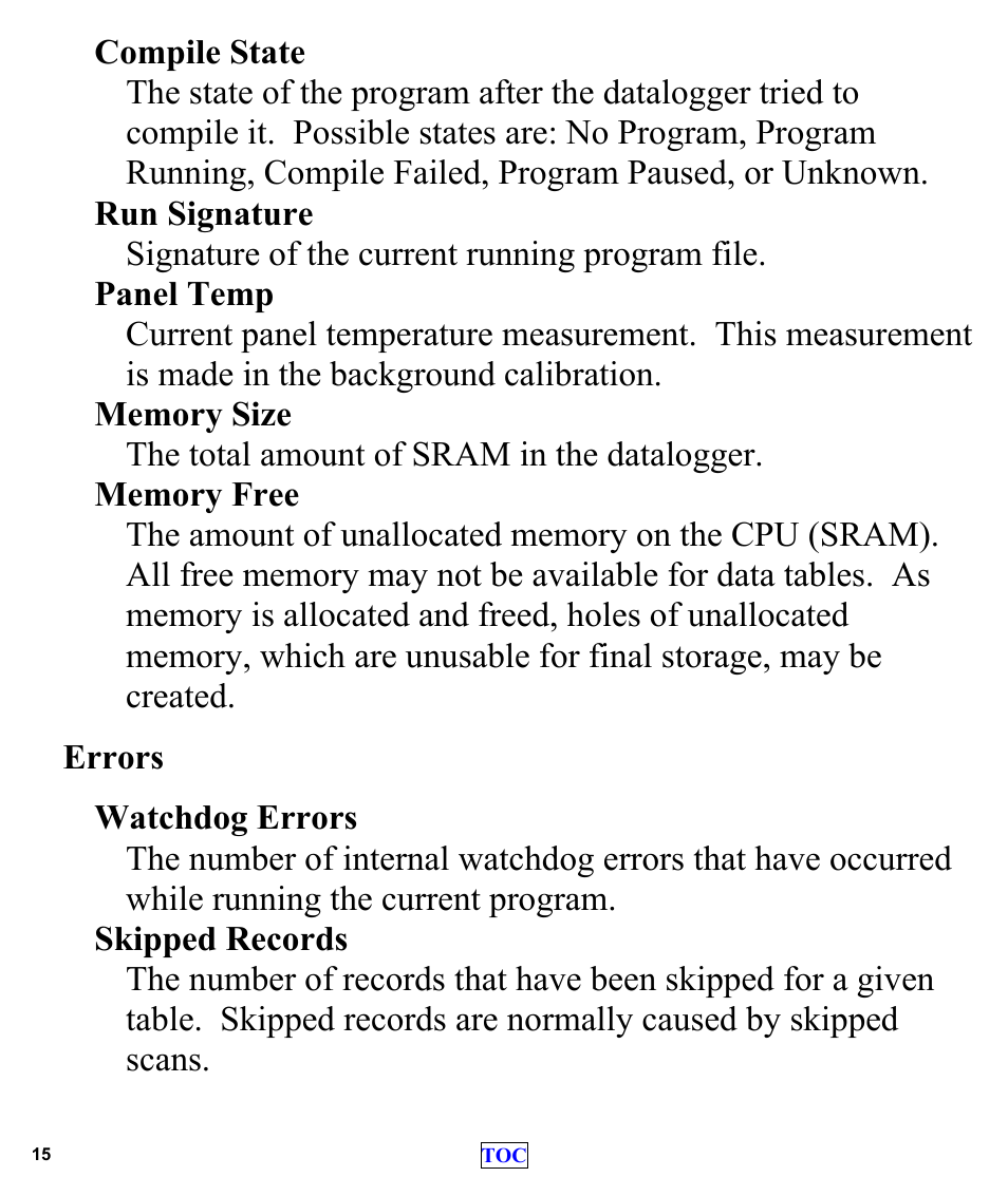 Campbell Scientific LoggerLink Mobile App for iOS User Manual | Page 17 / 42