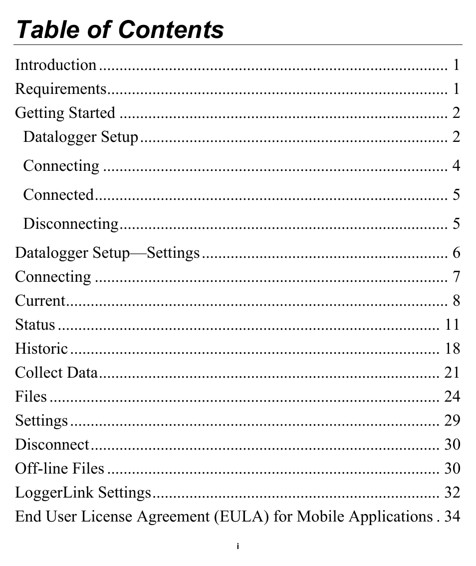 Campbell Scientific LoggerLink Mobile App for iOS User Manual | Page 2 / 42