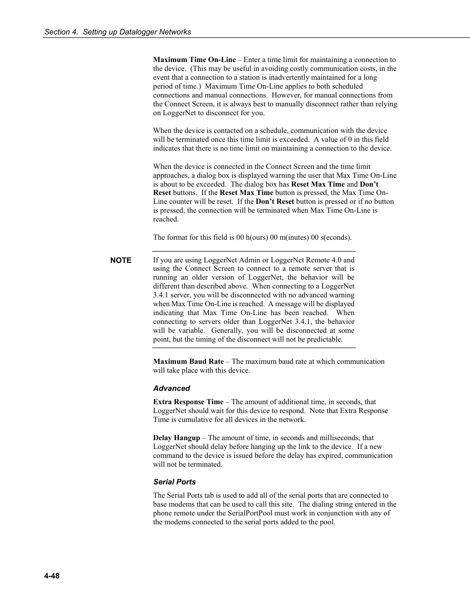 Campbell Scientific LoggerNet Datalogger Support Software User Manual | Page 104 / 580