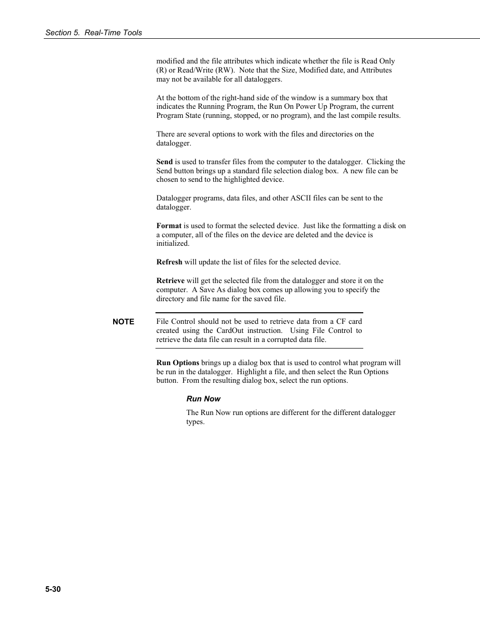 Campbell Scientific LoggerNet Datalogger Support Software User Manual | Page 166 / 580