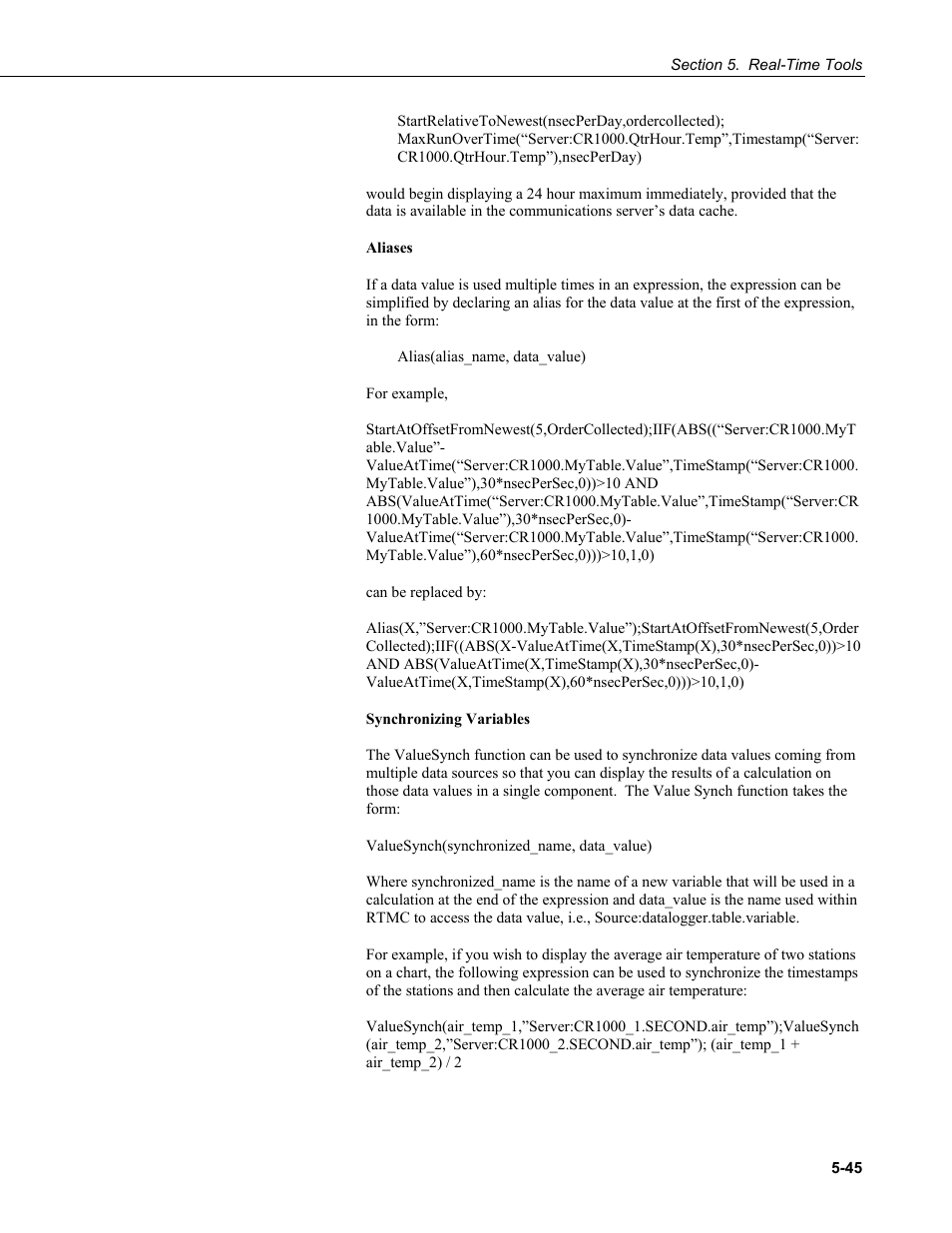 Campbell Scientific LoggerNet Datalogger Support Software User Manual | Page 181 / 580