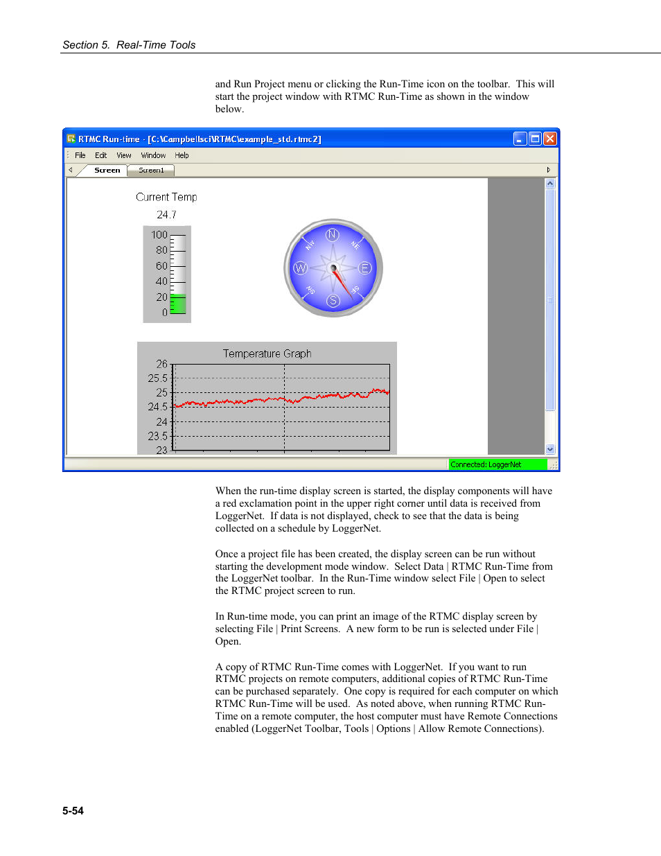 Campbell Scientific LoggerNet Datalogger Support Software User Manual | Page 190 / 580
