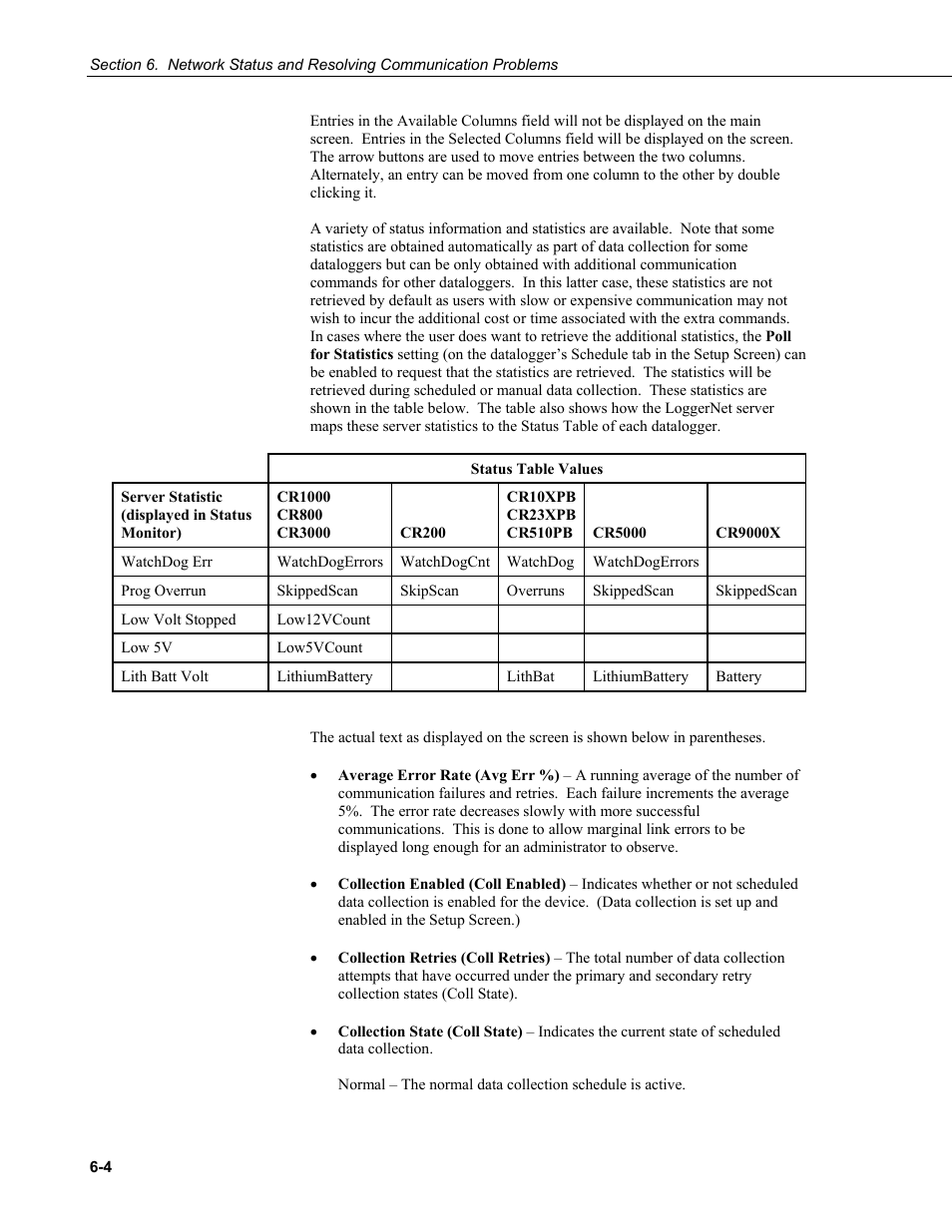 Campbell Scientific LoggerNet Datalogger Support Software User Manual | Page 194 / 580