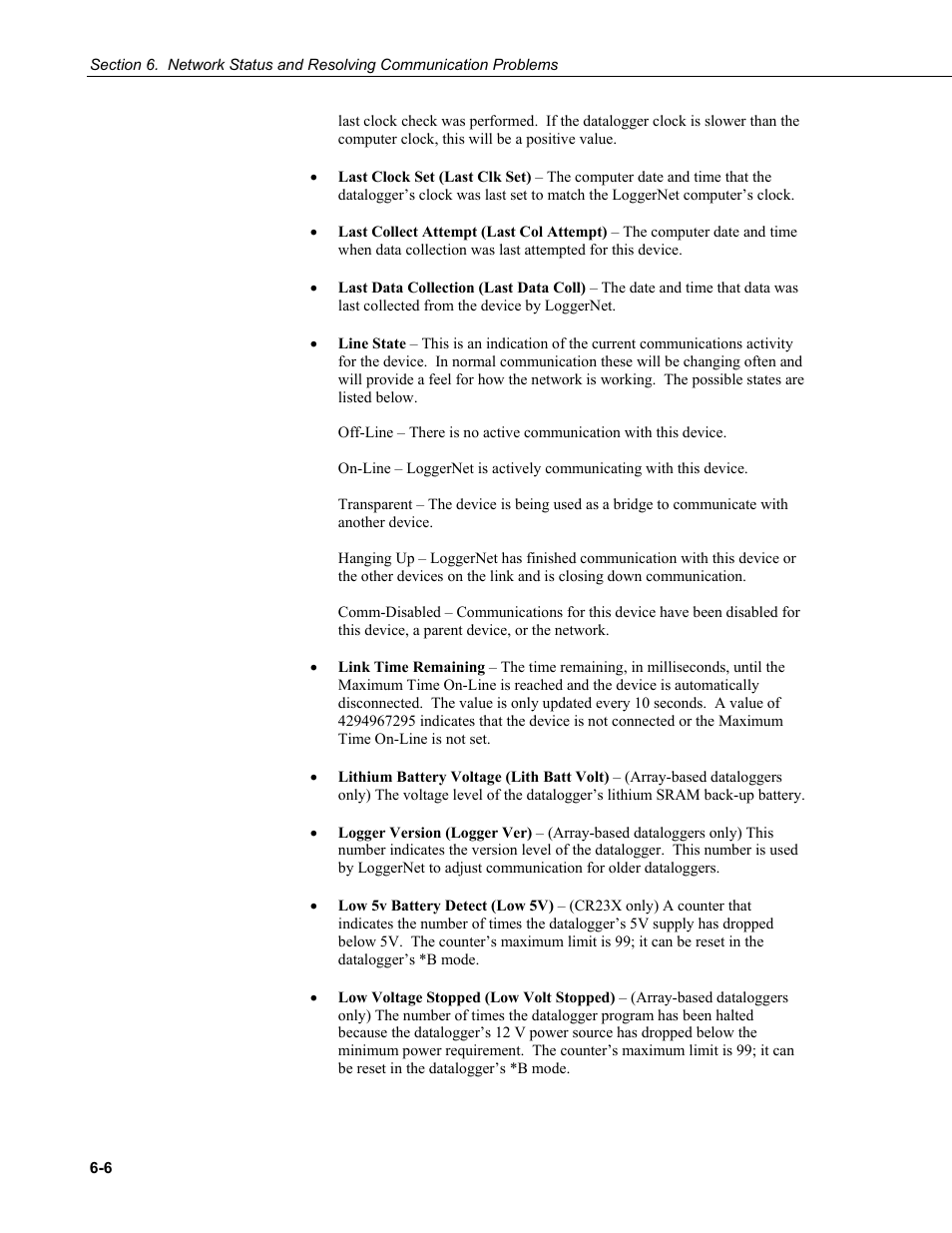 Campbell Scientific LoggerNet Datalogger Support Software User Manual | Page 196 / 580