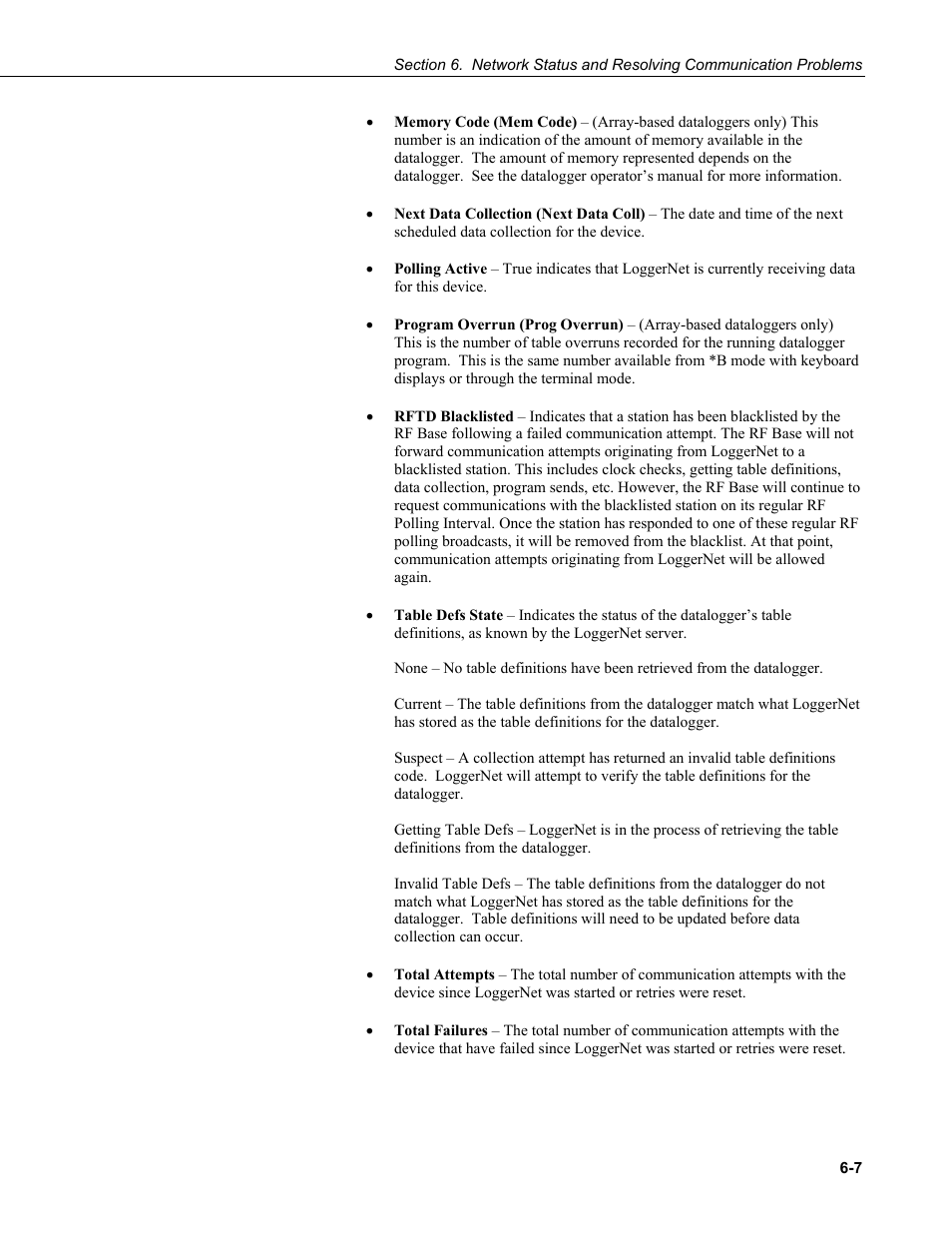Campbell Scientific LoggerNet Datalogger Support Software User Manual | Page 197 / 580