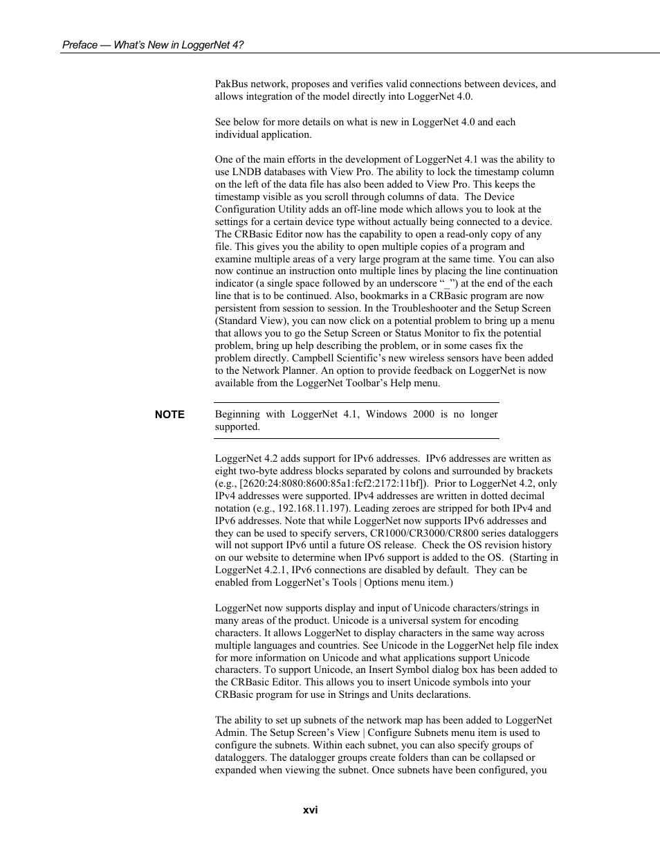 Campbell Scientific LoggerNet Datalogger Support Software User Manual | Page 20 / 580