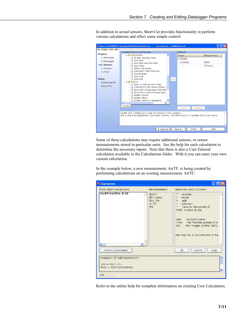 Campbell Scientific LoggerNet Datalogger Support Software User Manual | Page 229 / 580