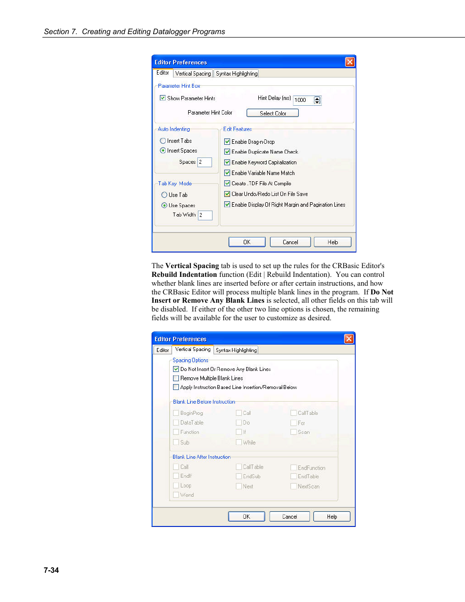 Campbell Scientific LoggerNet Datalogger Support Software User Manual | Page 252 / 580