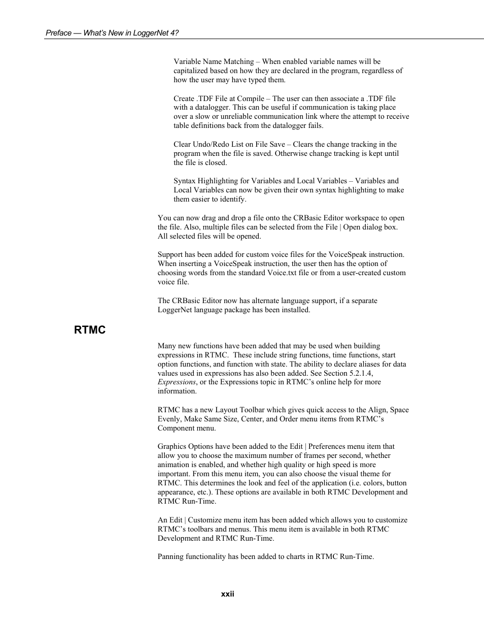 Rtmc | Campbell Scientific LoggerNet Datalogger Support Software User Manual | Page 26 / 580