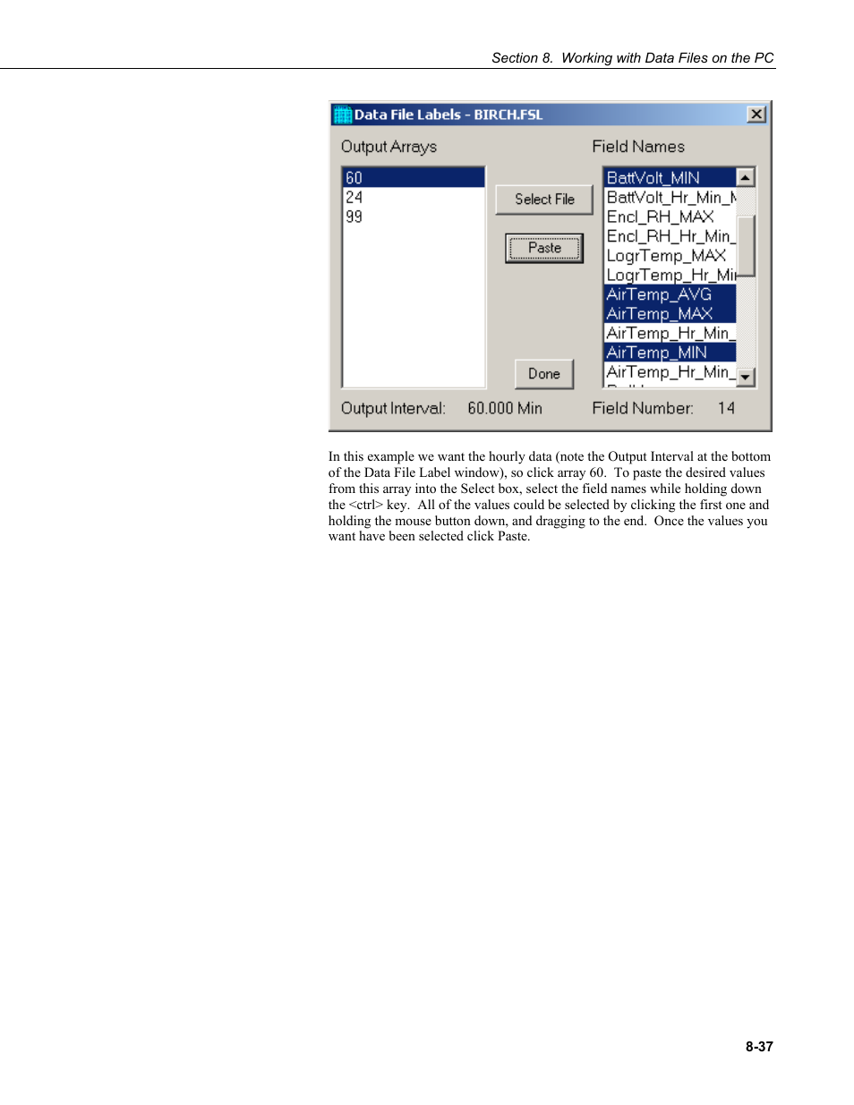 Campbell Scientific LoggerNet Datalogger Support Software User Manual | Page 335 / 580