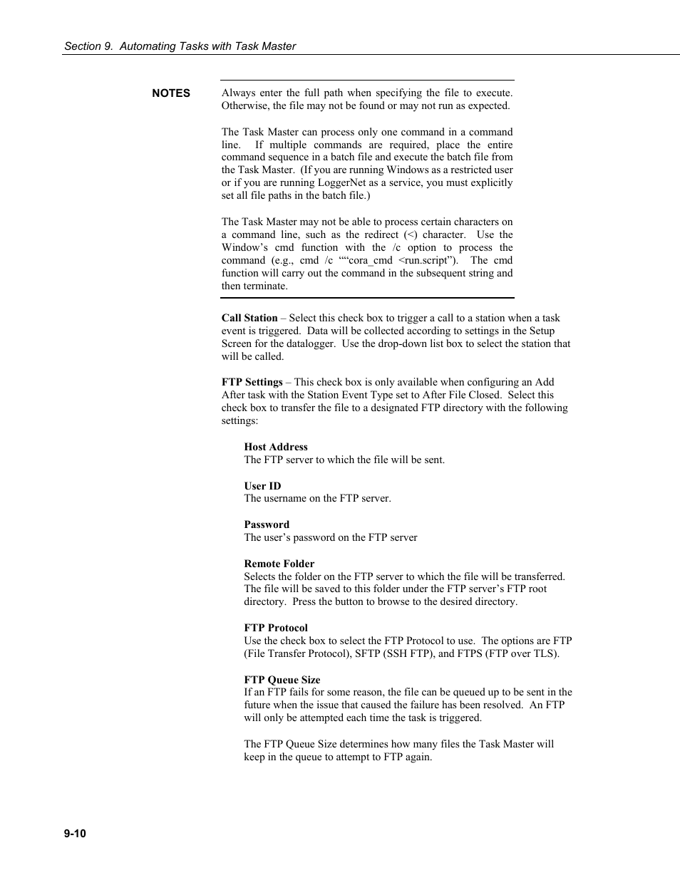 Campbell Scientific LoggerNet Datalogger Support Software User Manual | Page 400 / 580