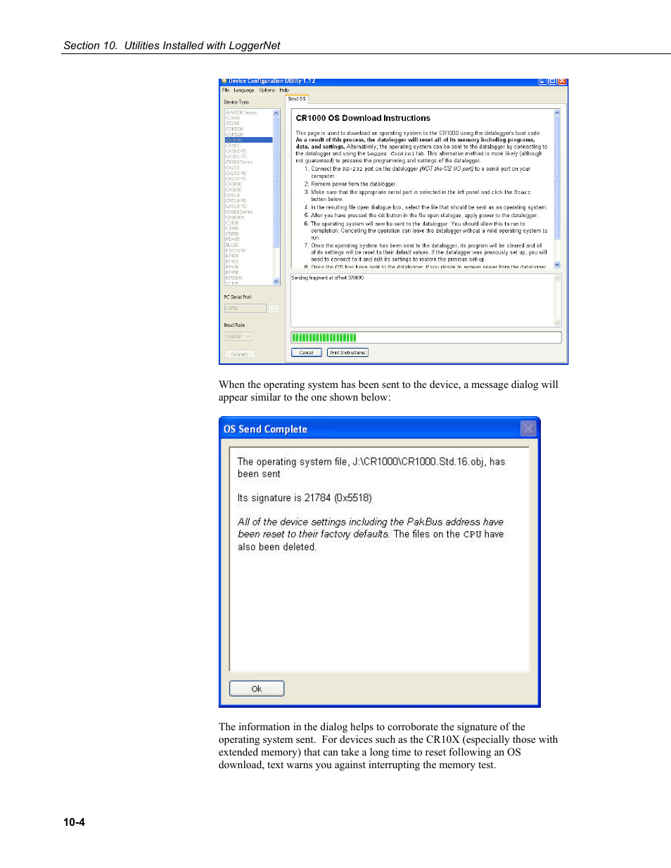 Campbell Scientific LoggerNet Datalogger Support Software User Manual | Page 410 / 580