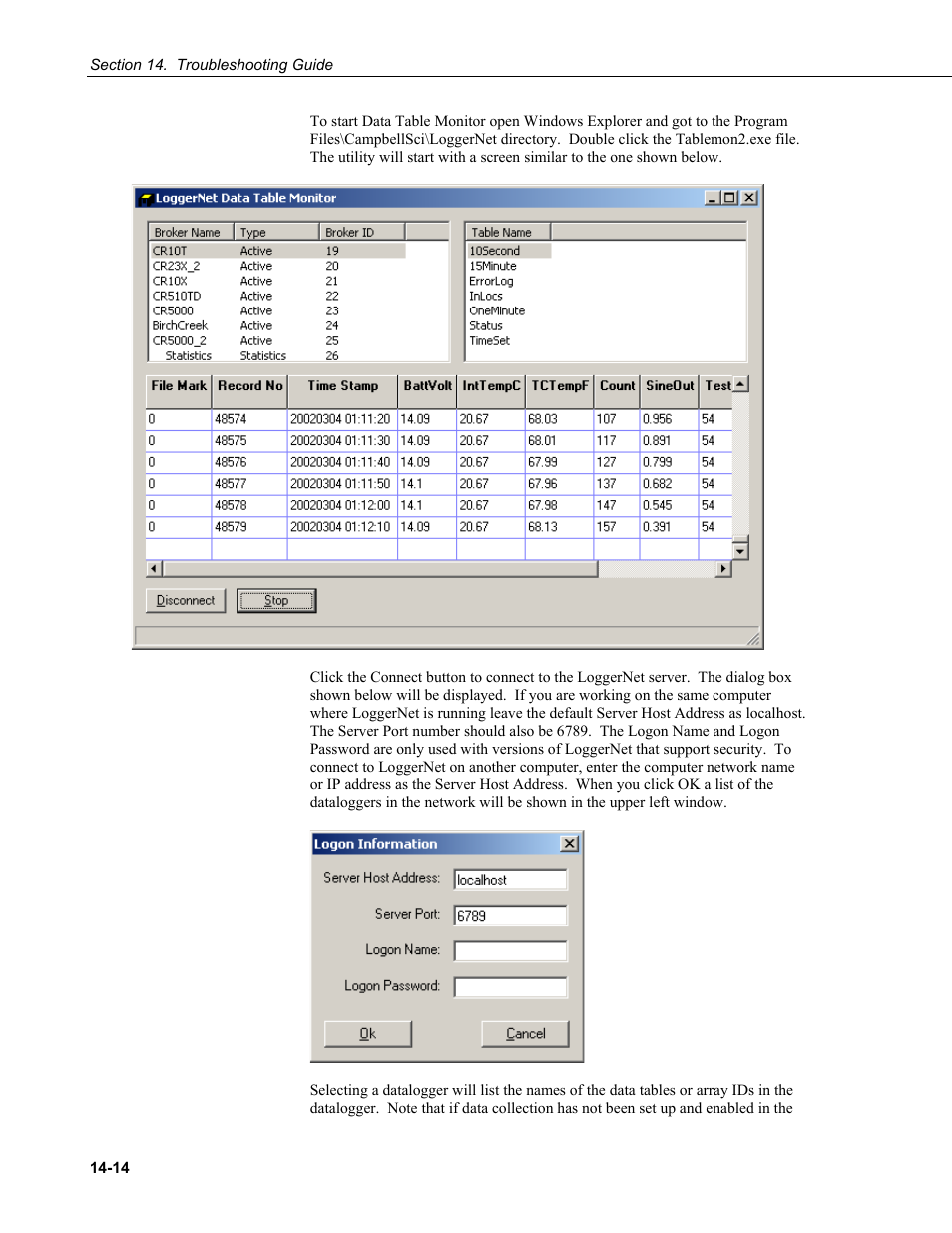 Campbell Scientific LoggerNet Datalogger Support Software User Manual | Page 476 / 580
