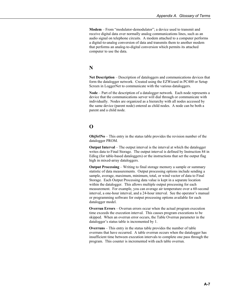 Campbell Scientific LoggerNet Datalogger Support Software User Manual | Page 489 / 580