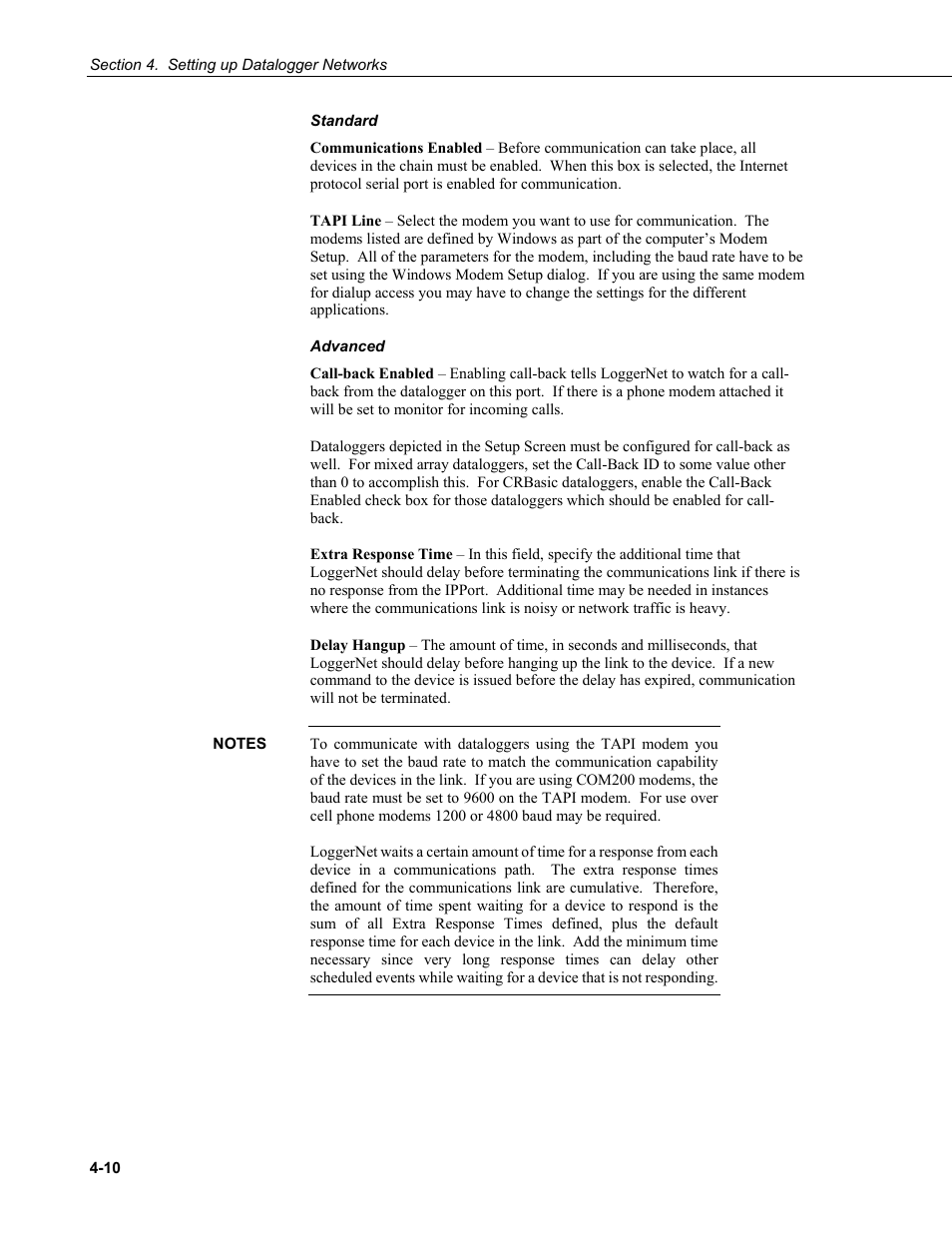 Campbell Scientific LoggerNet Datalogger Support Software User Manual | Page 66 / 580