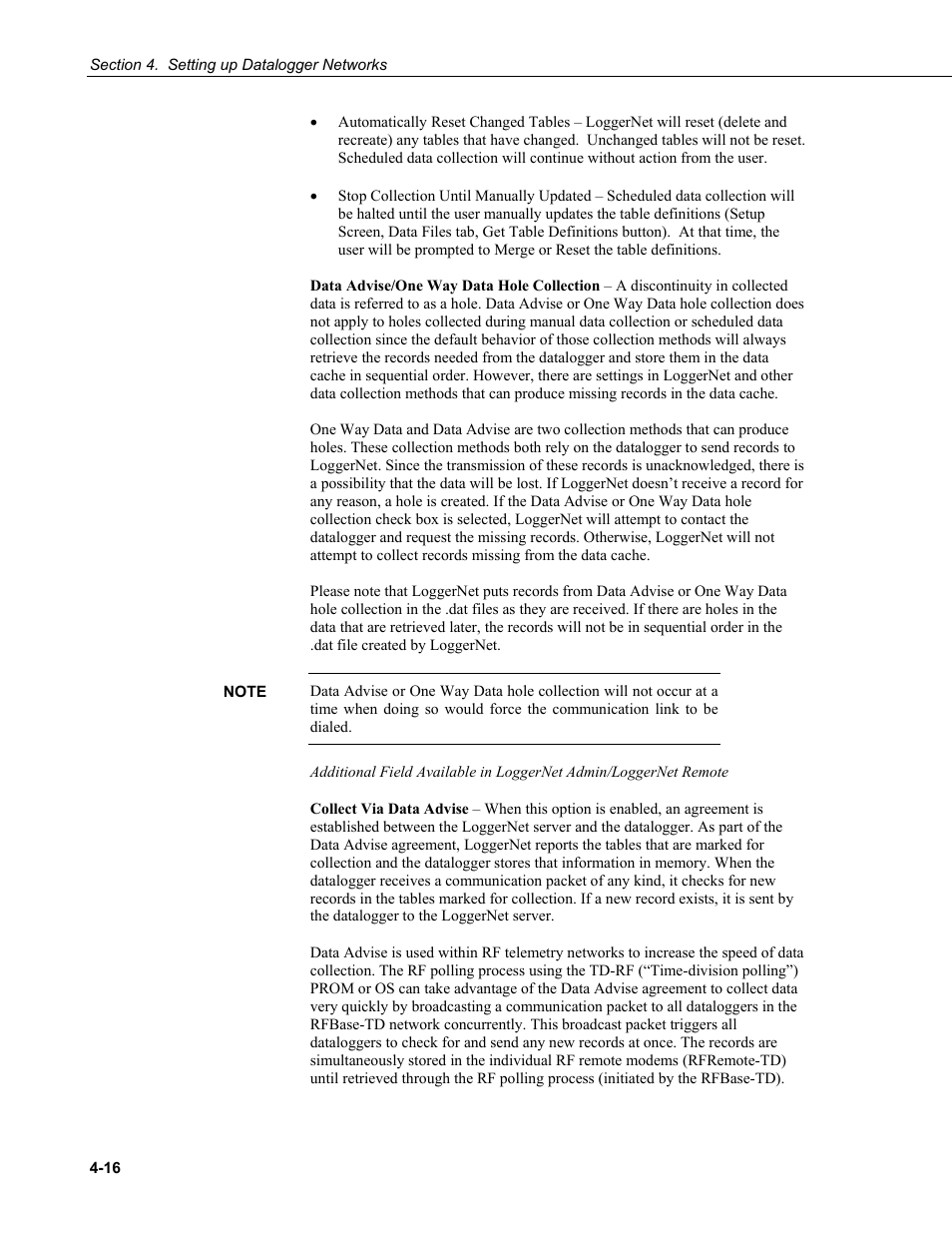 Campbell Scientific LoggerNet Datalogger Support Software User Manual | Page 72 / 580