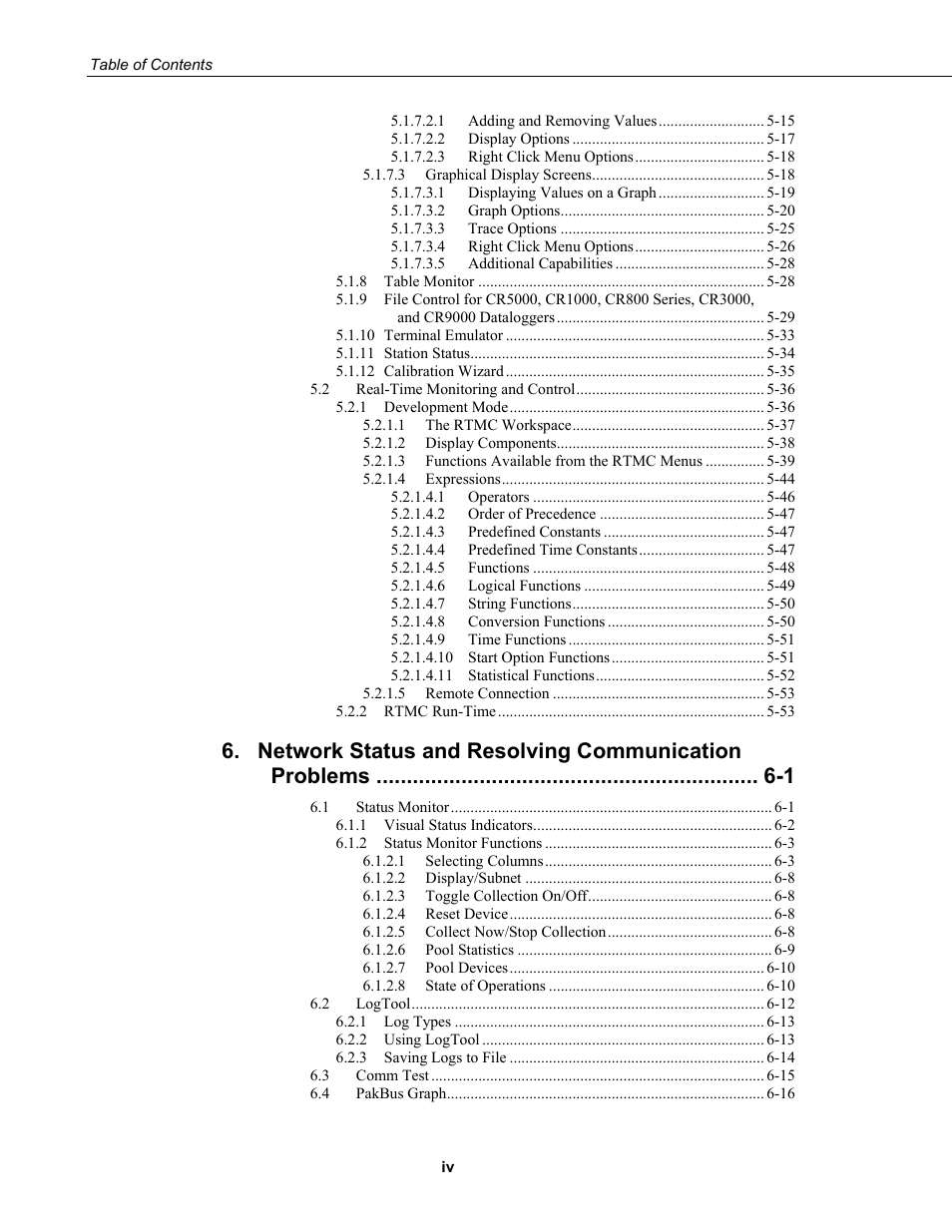 Campbell Scientific LoggerNet Datalogger Support Software User Manual | Page 8 / 580