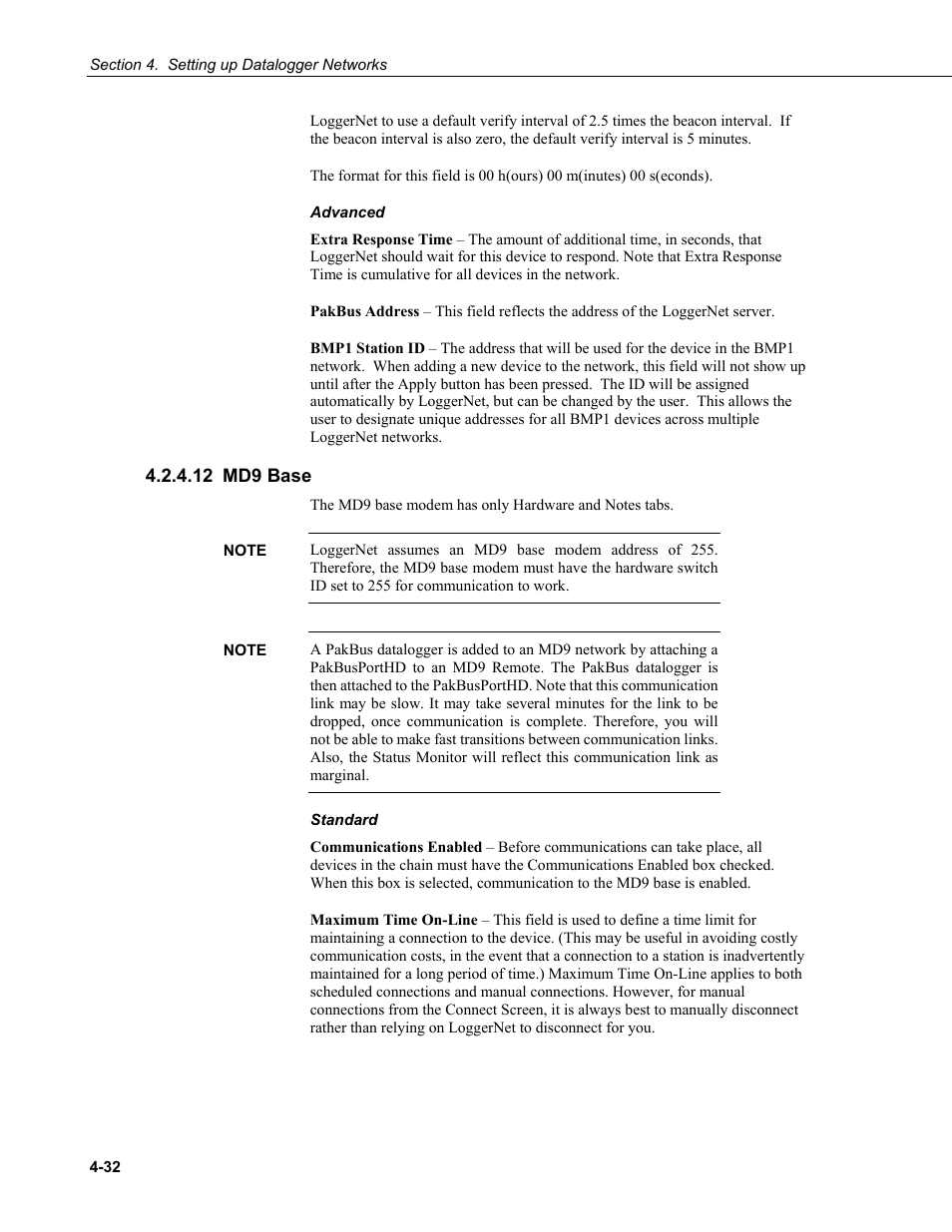 12 md9 base, Md9 base -32 | Campbell Scientific LoggerNet Datalogger Support Software User Manual | Page 88 / 580