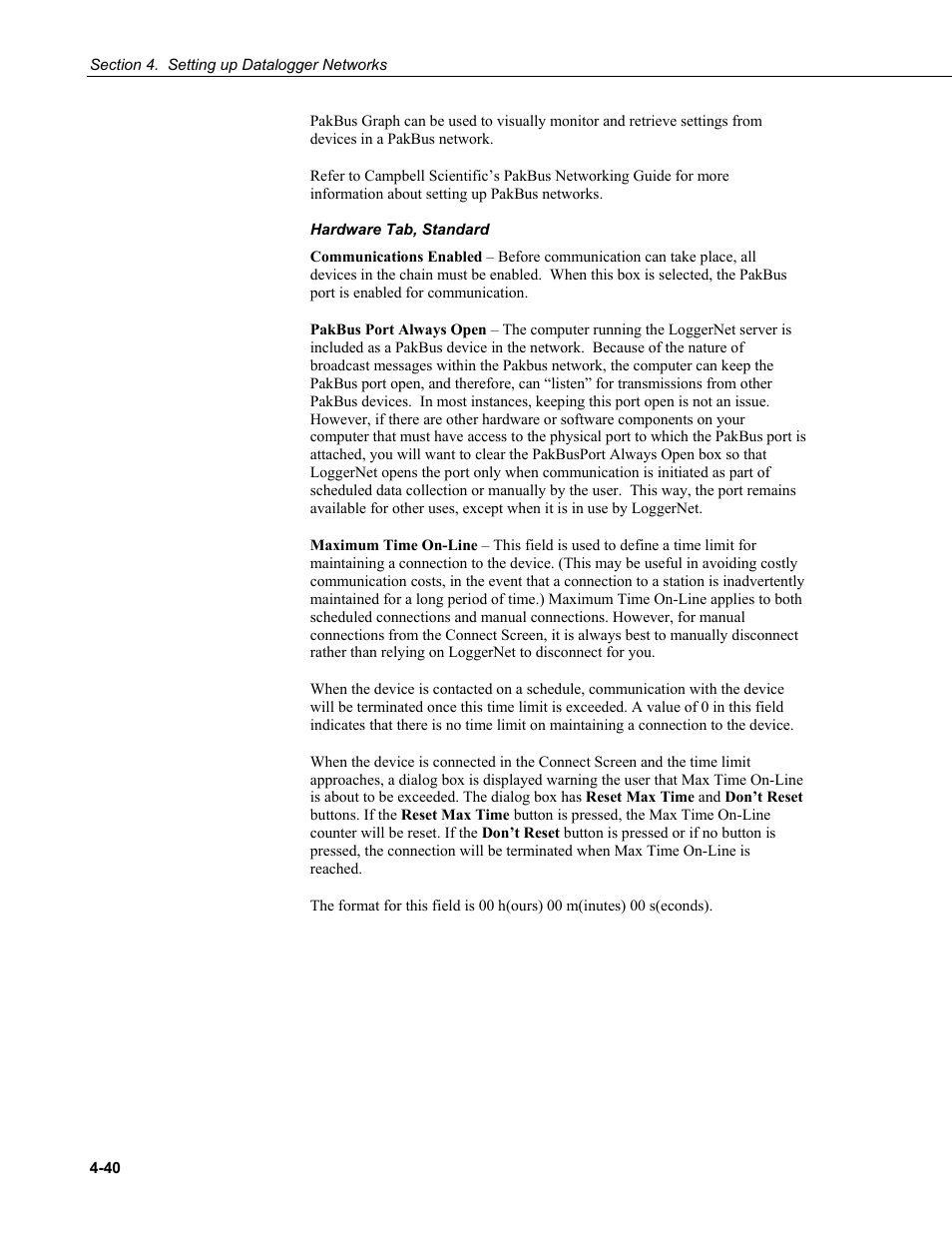 Campbell Scientific LoggerNet Datalogger Support Software User Manual | Page 96 / 580