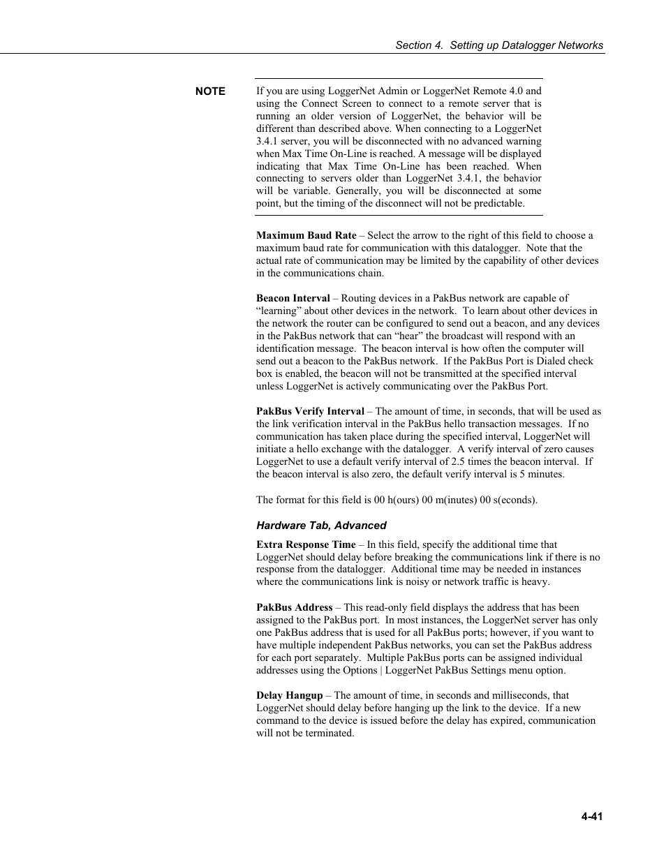 Campbell Scientific LoggerNet Datalogger Support Software User Manual | Page 97 / 580