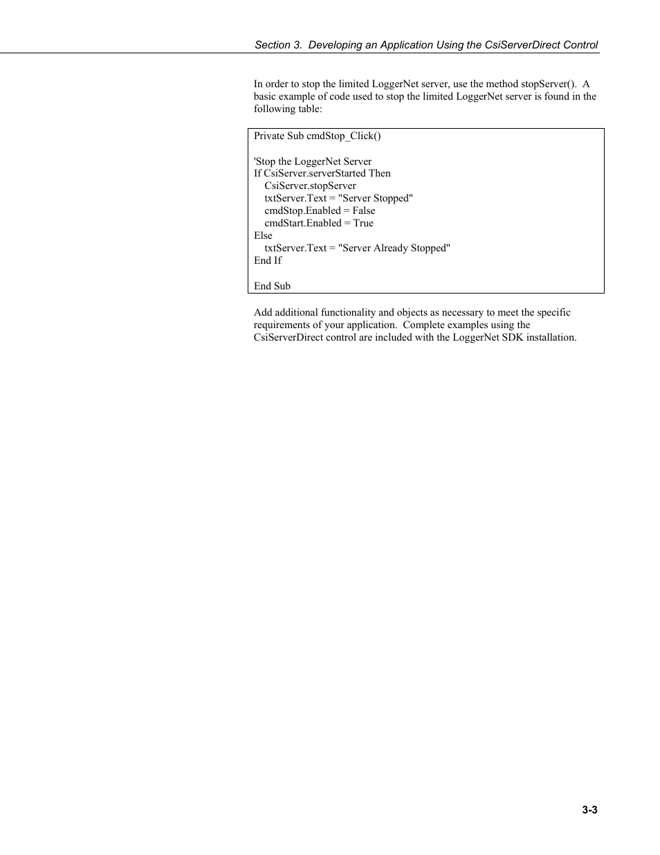 Campbell Scientific LoggerNet-SDK Software Development Kit User Manual | Page 21 / 178