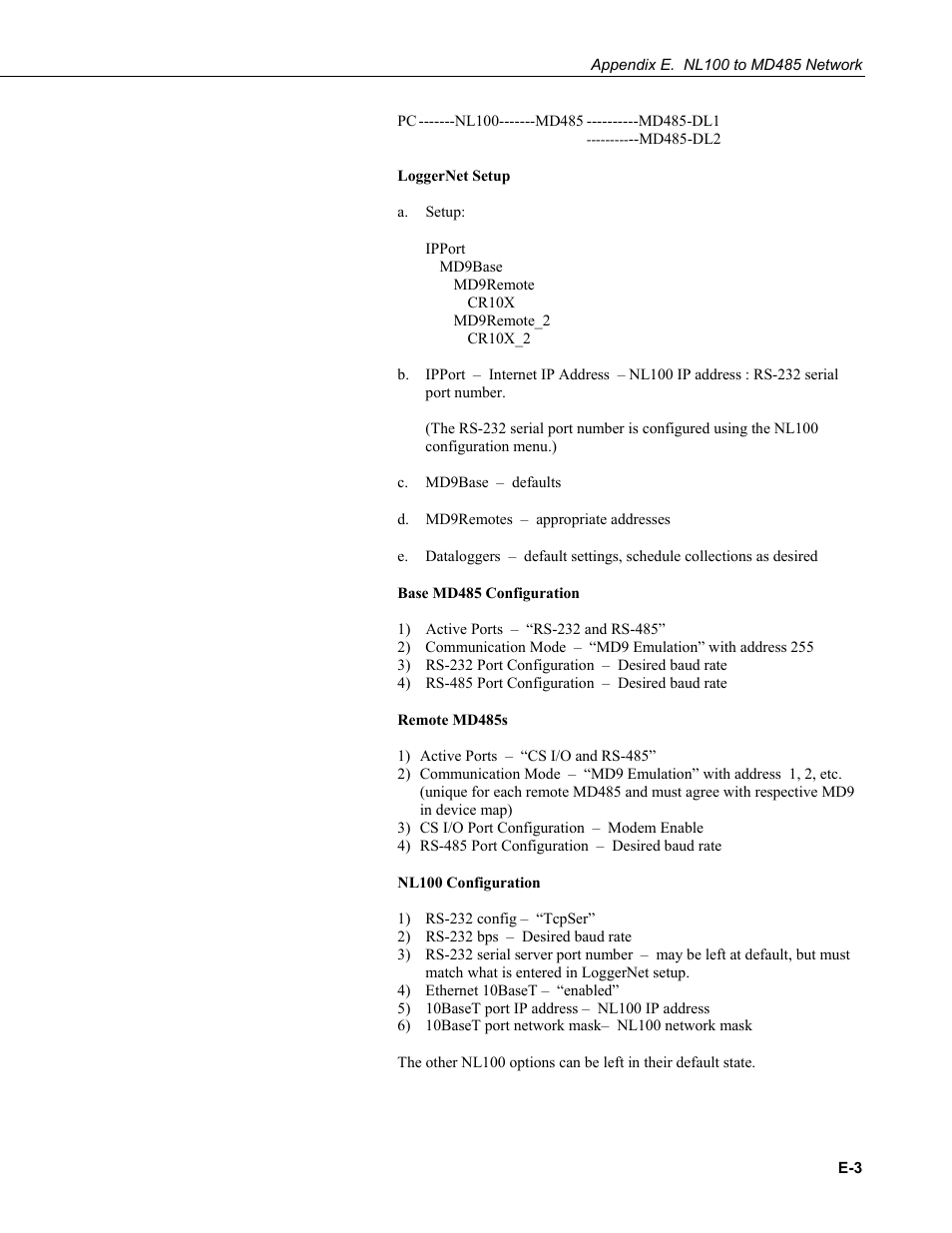 Campbell Scientific MD485 RS-485 Multidrop Interface User Manual | Page 57 / 68