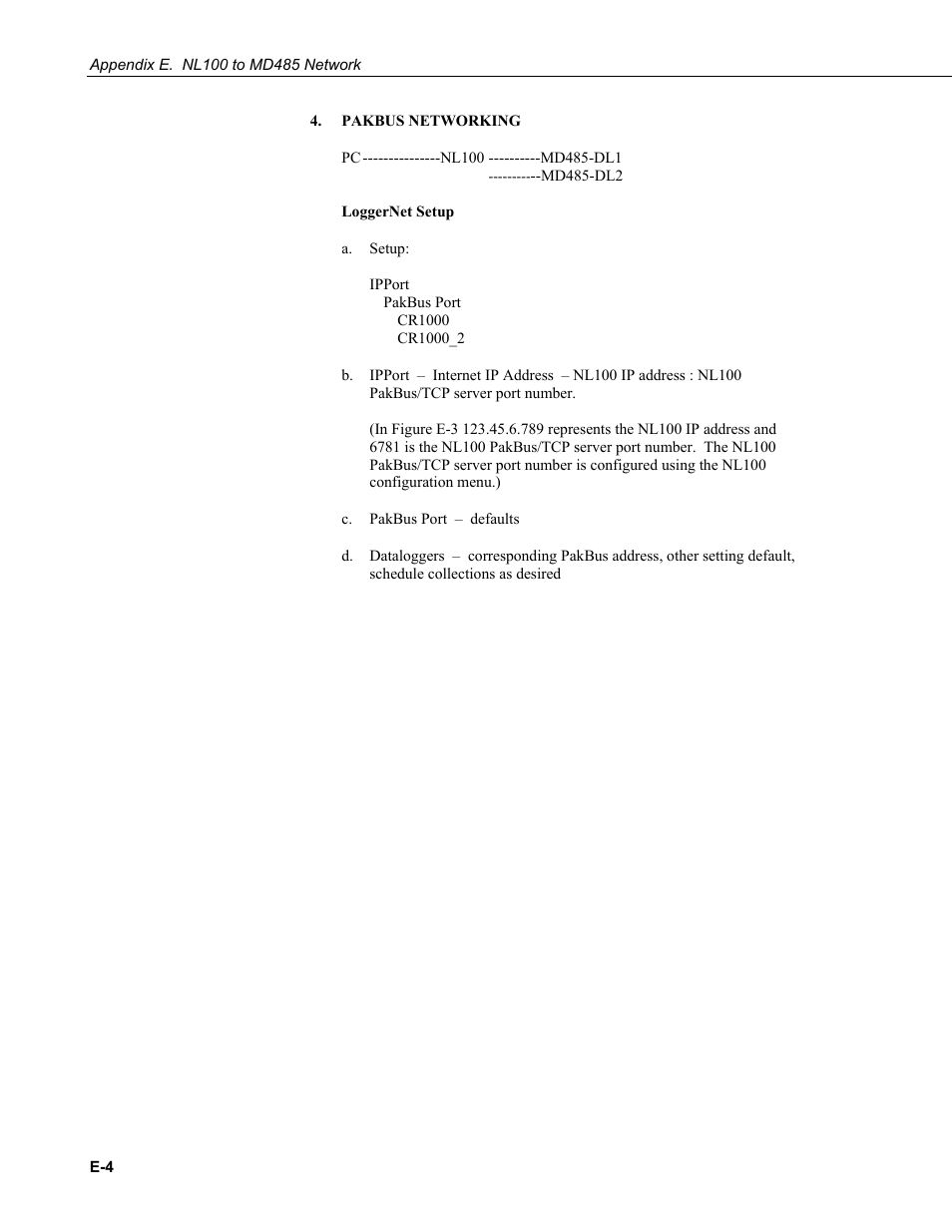 Campbell Scientific MD485 RS-485 Multidrop Interface User Manual | Page 58 / 68