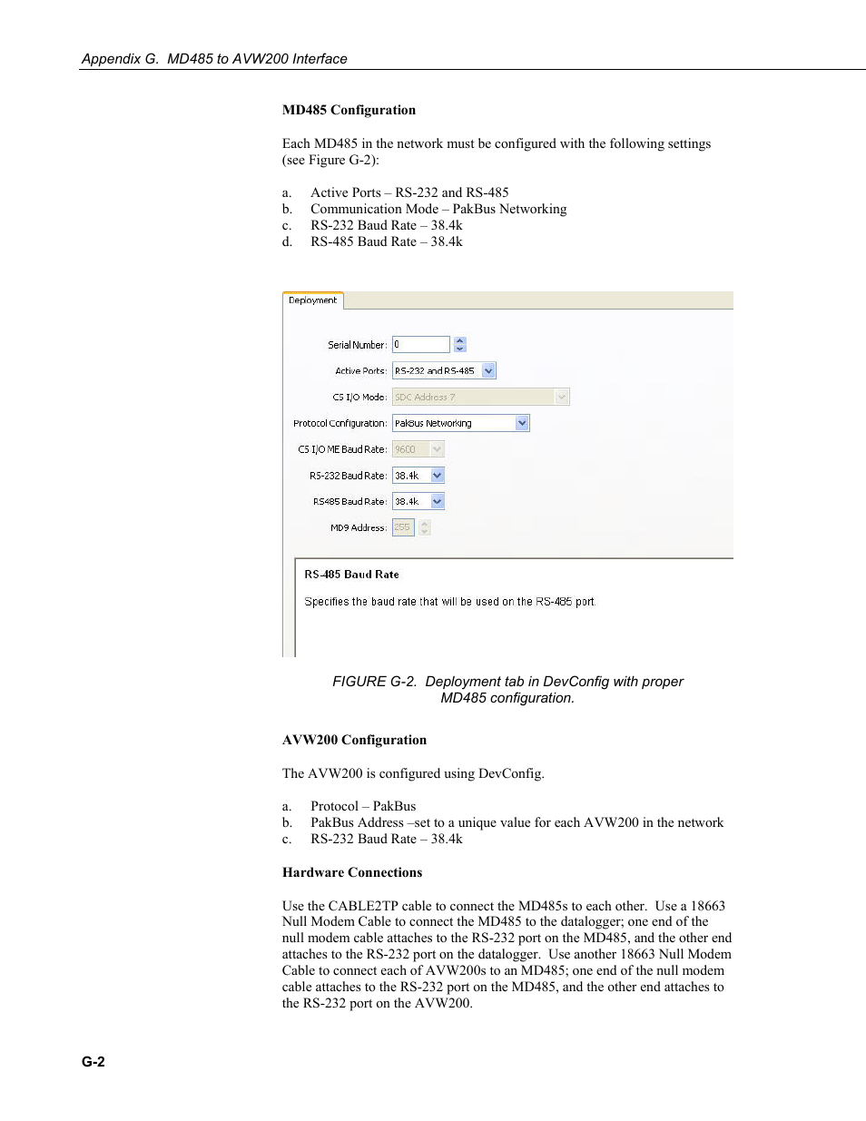 Campbell Scientific MD485 RS-485 Multidrop Interface User Manual | Page 64 / 68