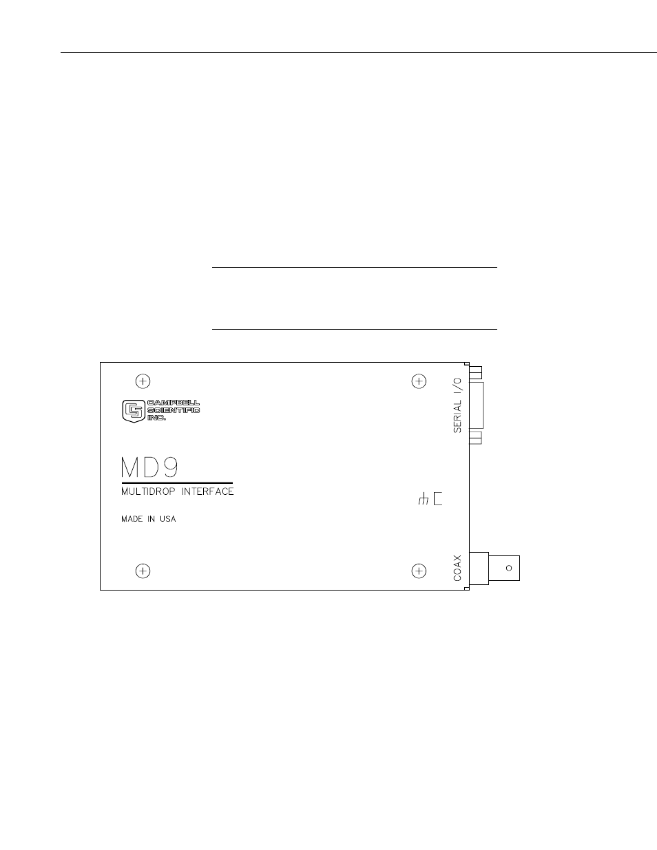 Campbell Scientific MD9 Coax Multidrop Interface User Manual | Page 6 / 22