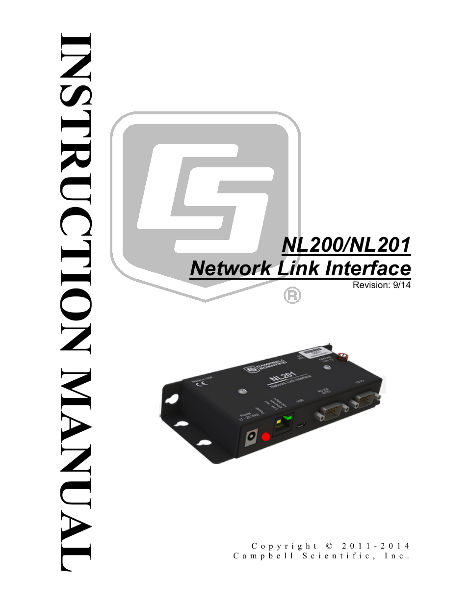 Campbell Scientific NL200/NL201 Network Link Interface User Manual | 60 pages