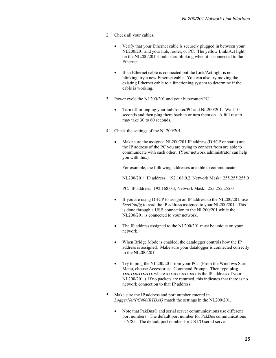 Campbell Scientific NL200/NL201 Network Link Interface User Manual | Page 35 / 60