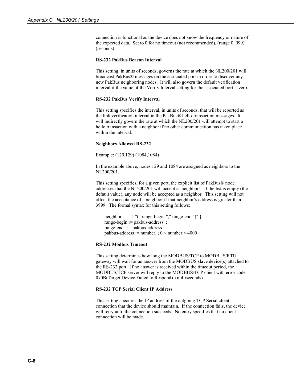 Campbell Scientific NL200/NL201 Network Link Interface User Manual | Page 50 / 60