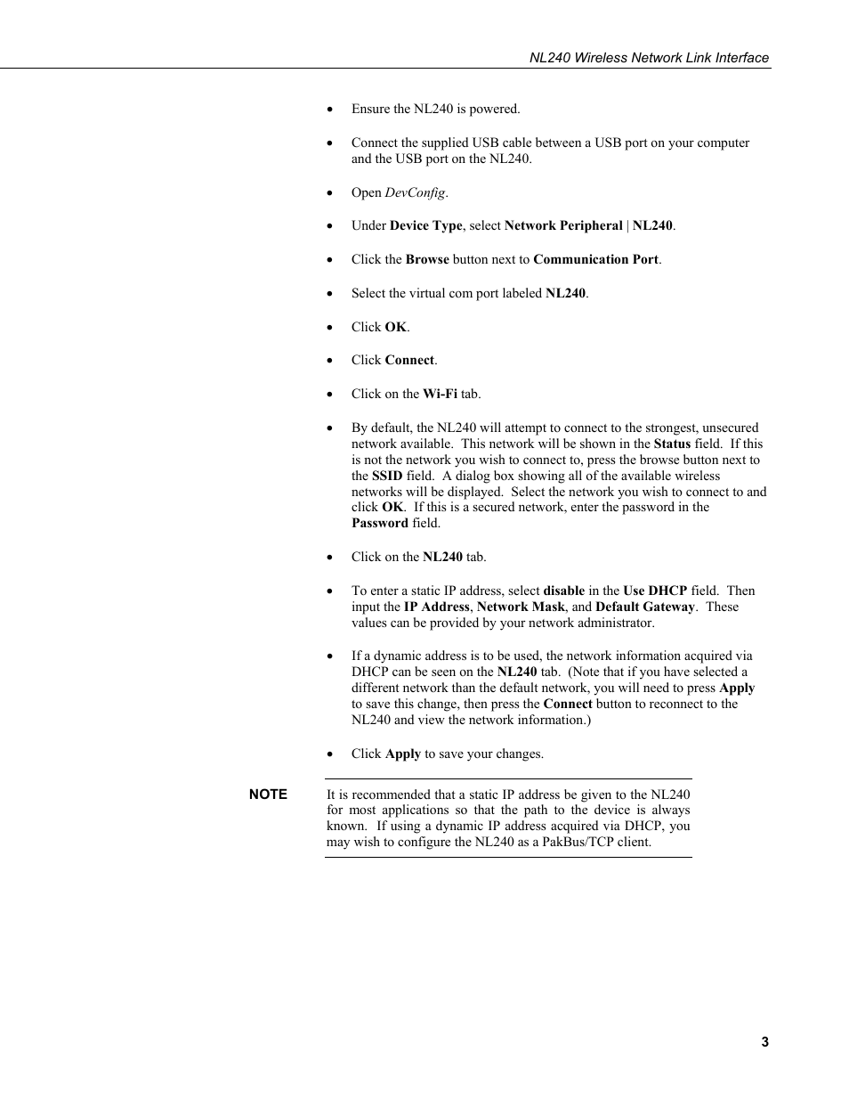 Campbell Scientific NL240 Wireless Network Link Interface User Manual | Page 13 / 74