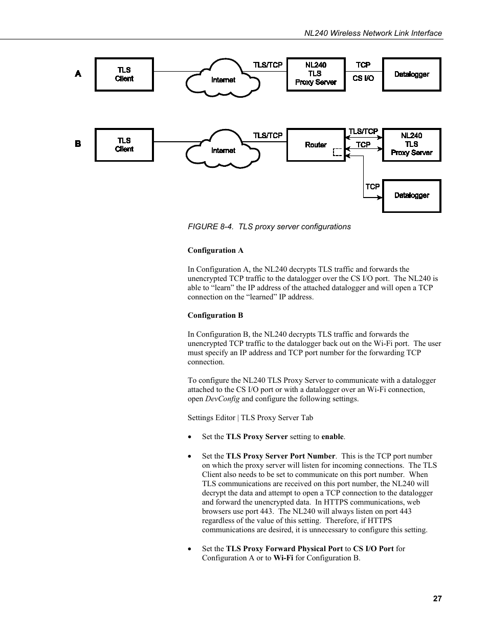 4. tls proxy server configurations | Campbell Scientific NL240 Wireless Network Link Interface User Manual | Page 37 / 74