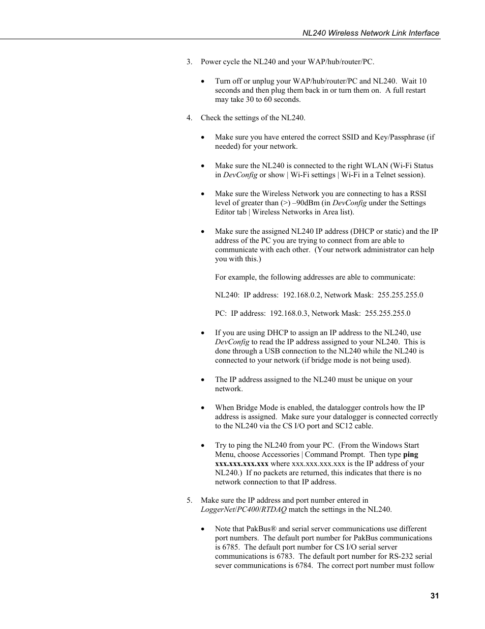 Campbell Scientific NL240 Wireless Network Link Interface User Manual | Page 41 / 74