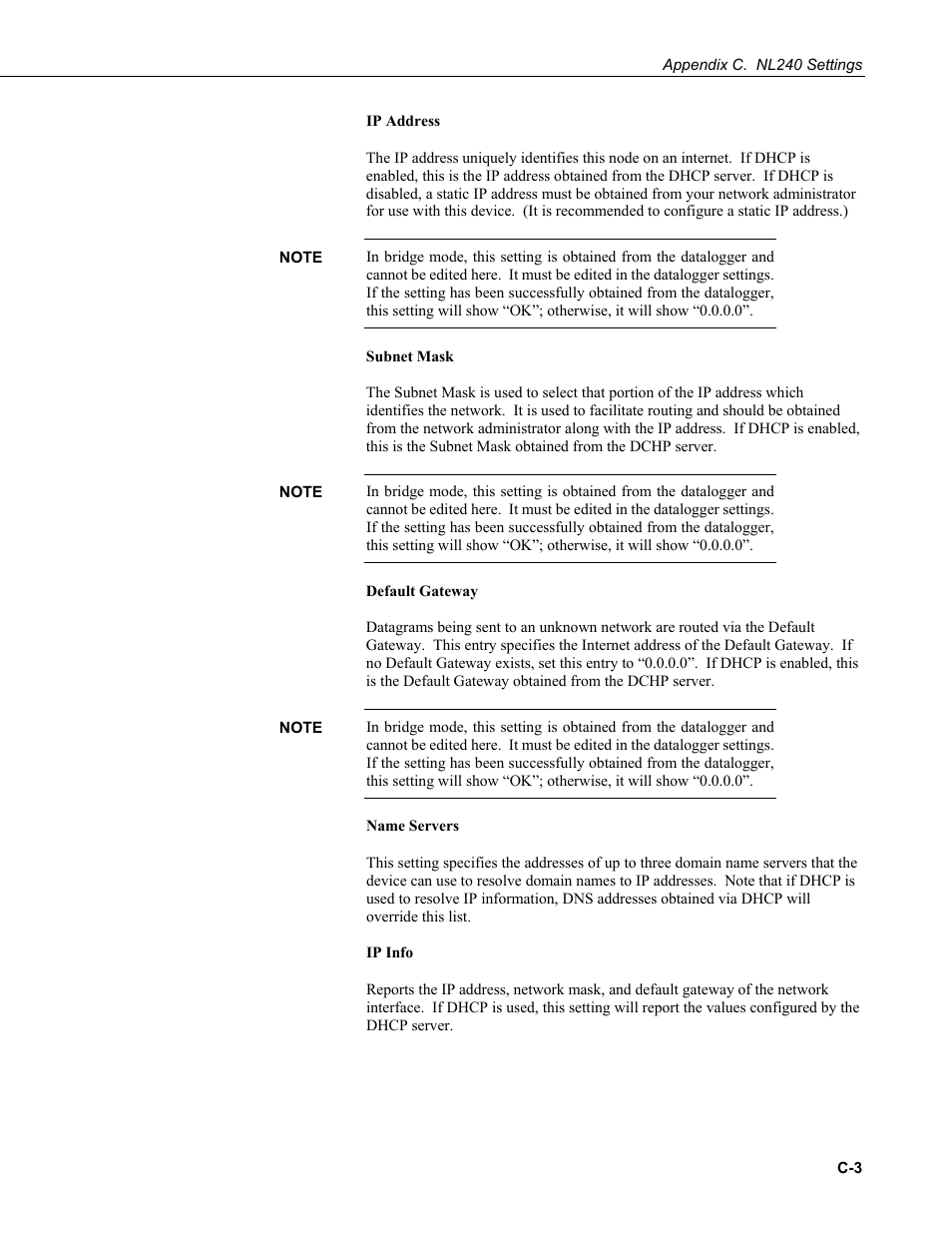 Campbell Scientific NL240 Wireless Network Link Interface User Manual | Page 53 / 74