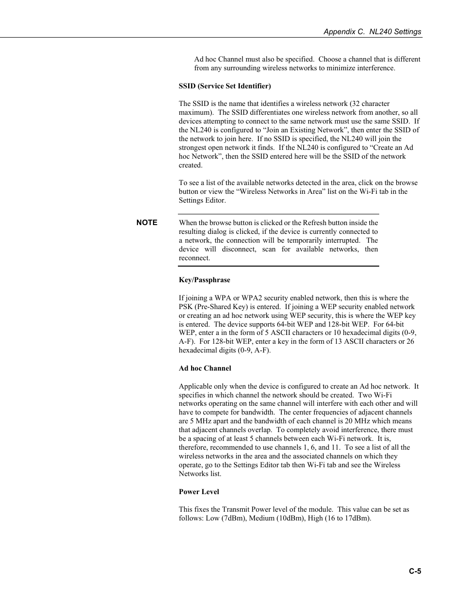 Campbell Scientific NL240 Wireless Network Link Interface User Manual | Page 55 / 74