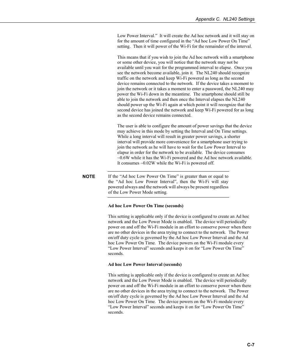 Campbell Scientific NL240 Wireless Network Link Interface User Manual | Page 57 / 74